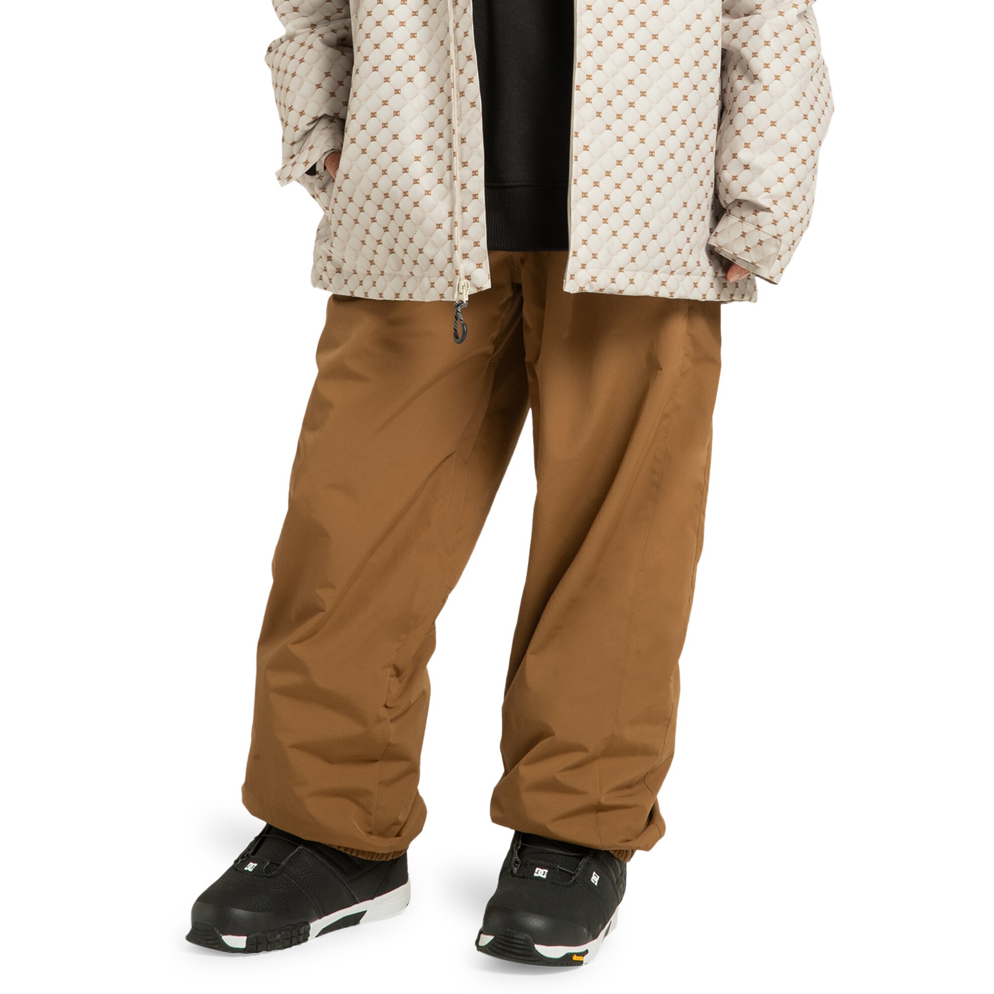 Pantalón de snow de hombre Primo DC Shoes - Negro Marrón-3