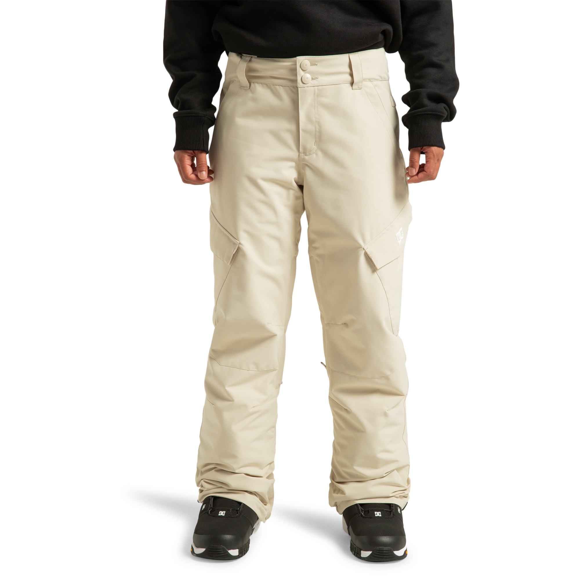 Pantalón de snow de mujer Nonchalant DC Shoes - Beige Beige-1