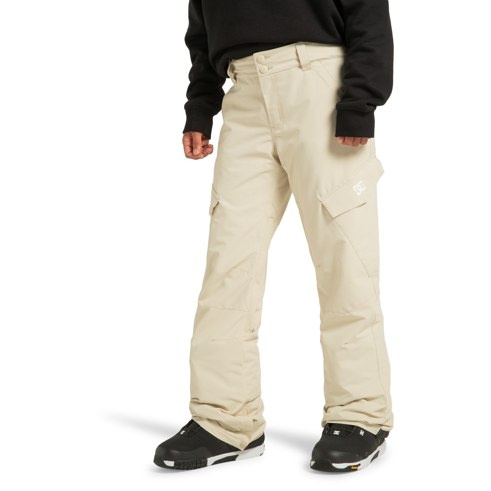 Pantalón de snow de mujer Nonchalant DC Shoes - Beige Beige-4