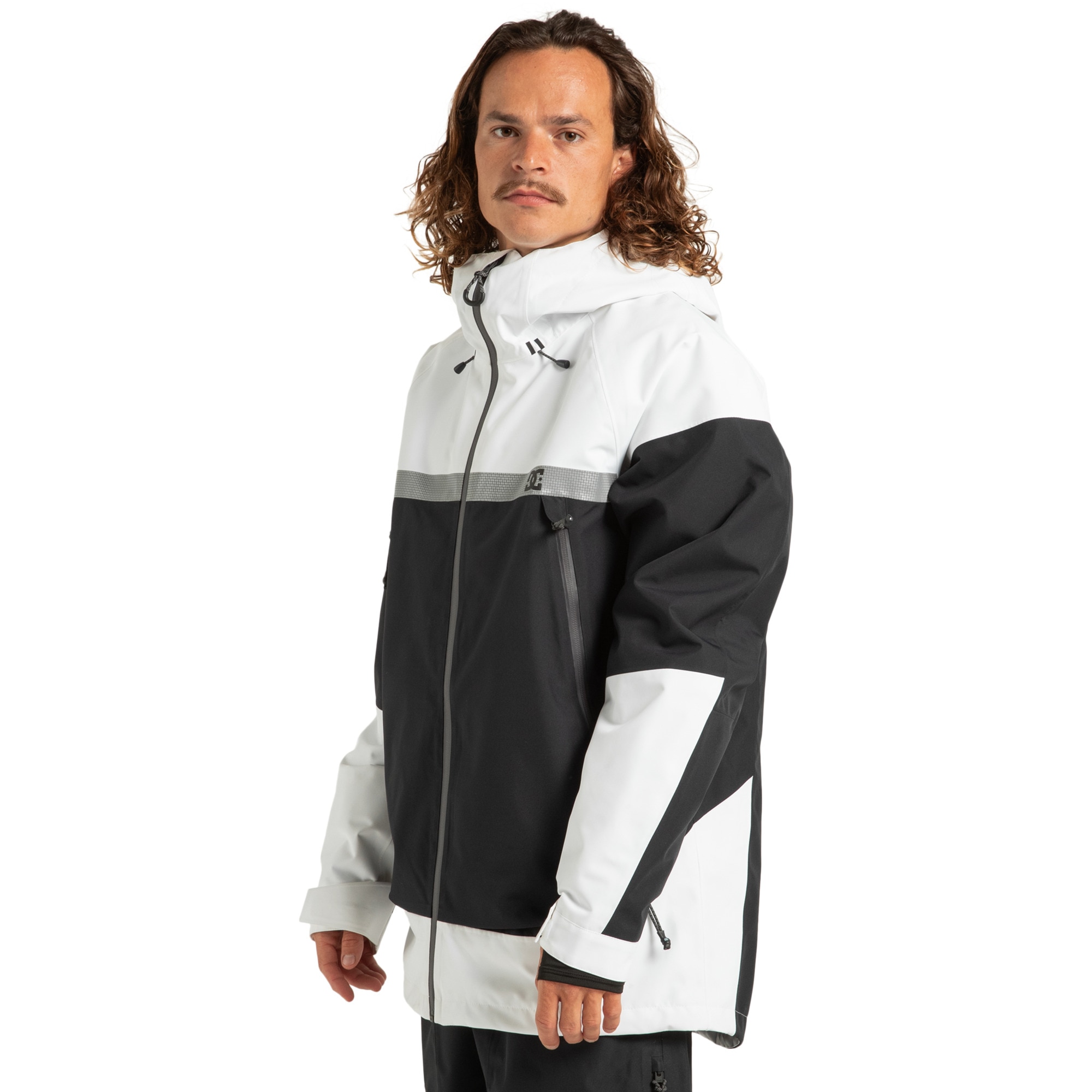 Chaqueta de snow de hombre Intel 30K DC Shoes Blanco / Negro · El 