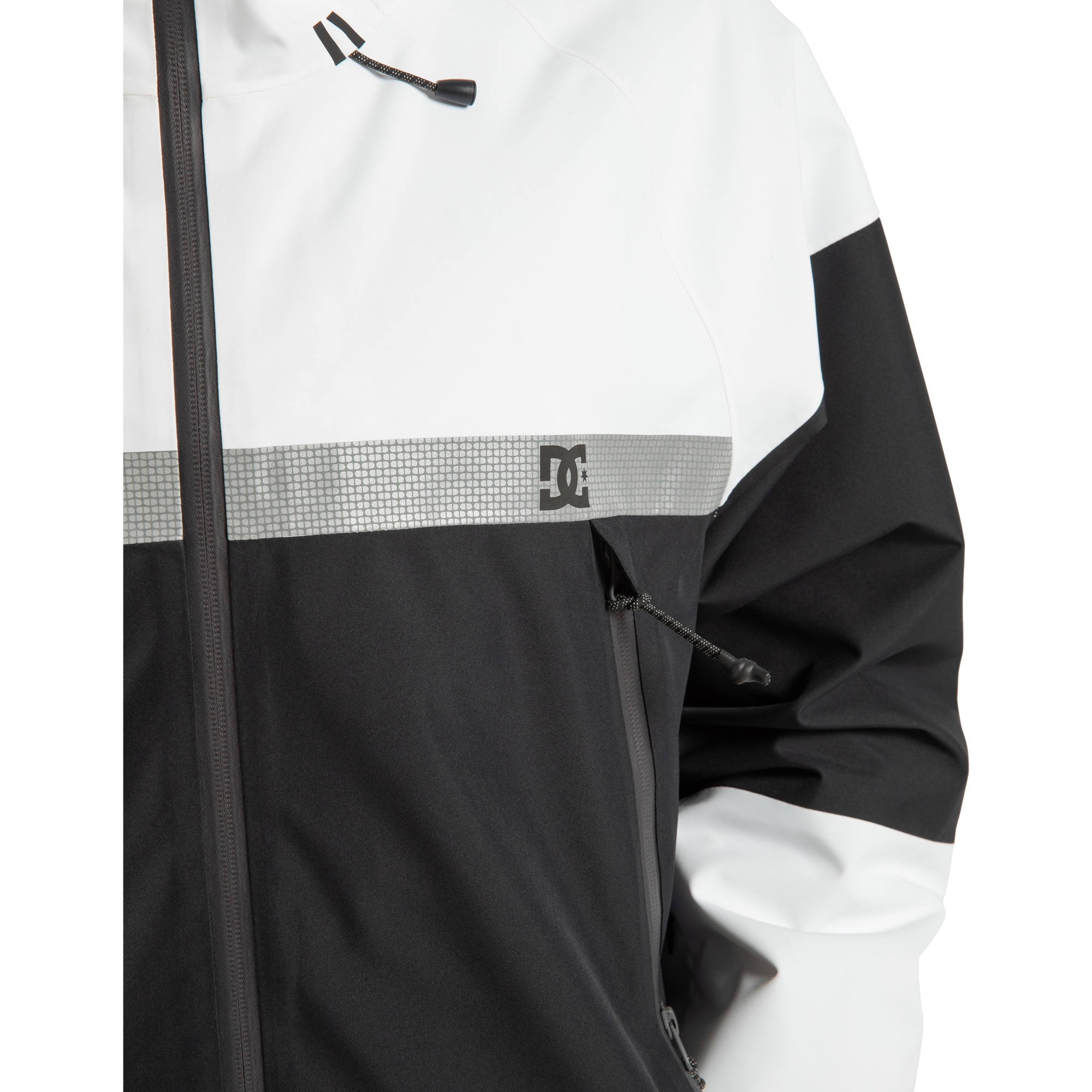 Imagen 5 de Chaqueta de snow de hombre Intel 30K DC Shoes - Blanco / Negro Blanco / Negro