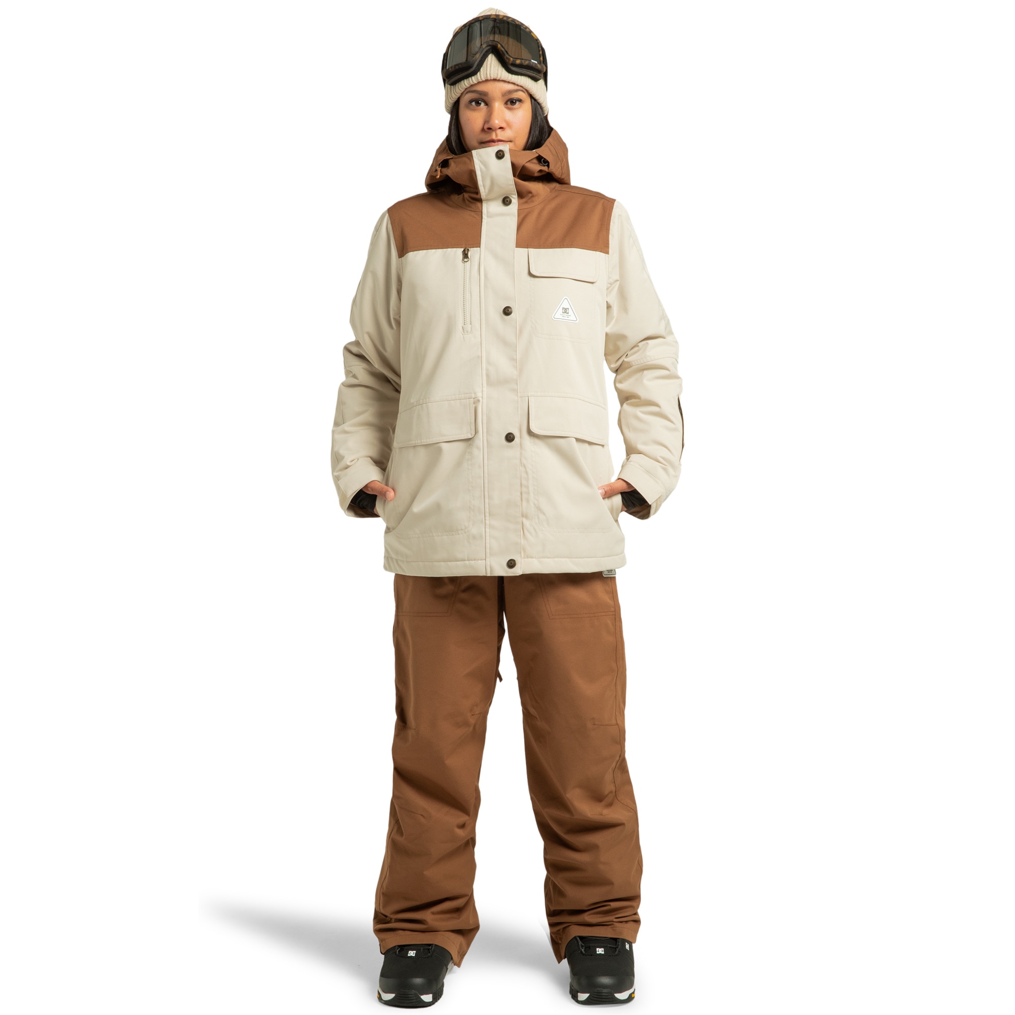 Imagen 3 de Chaqueta de mujer Liberate DC Shoes - Beige Beige