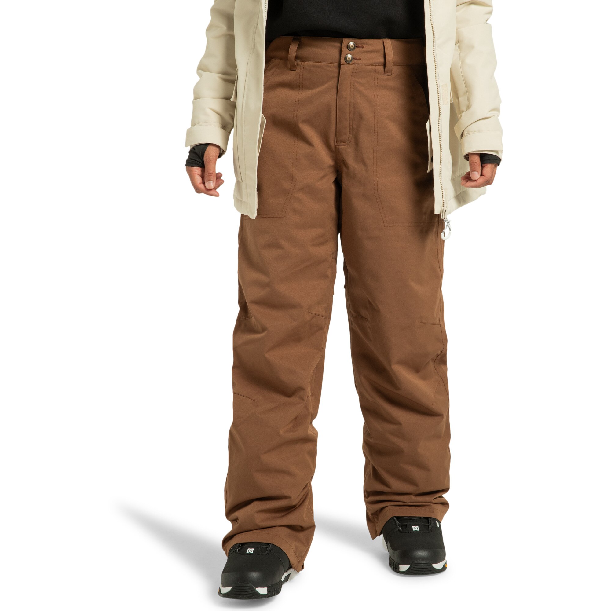 Imagen 0 de Pantalón de snow de mujer Riveter DC Shoes Marrón