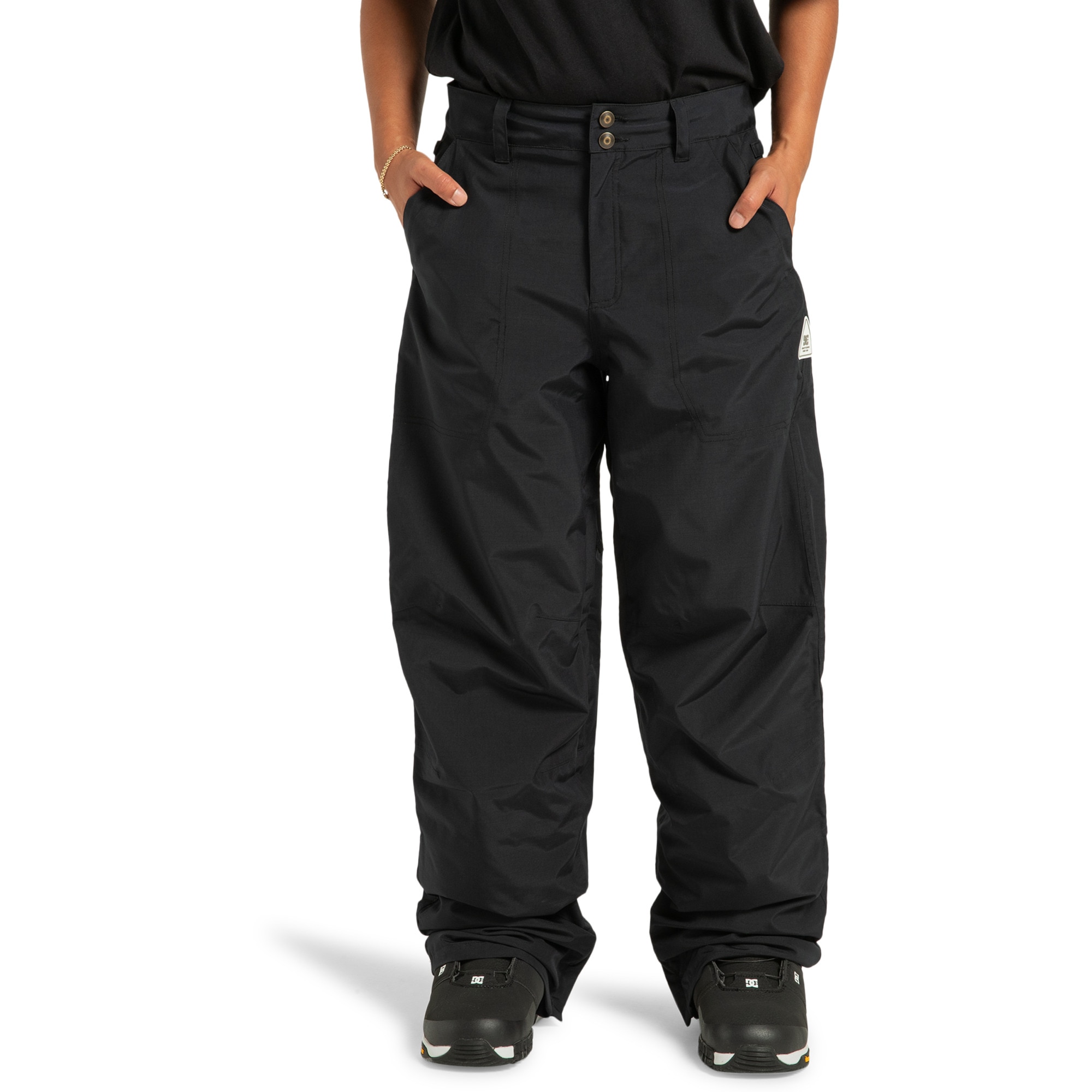 Pantalón de mujer Riveter DC Shoes - Negro Negro-1