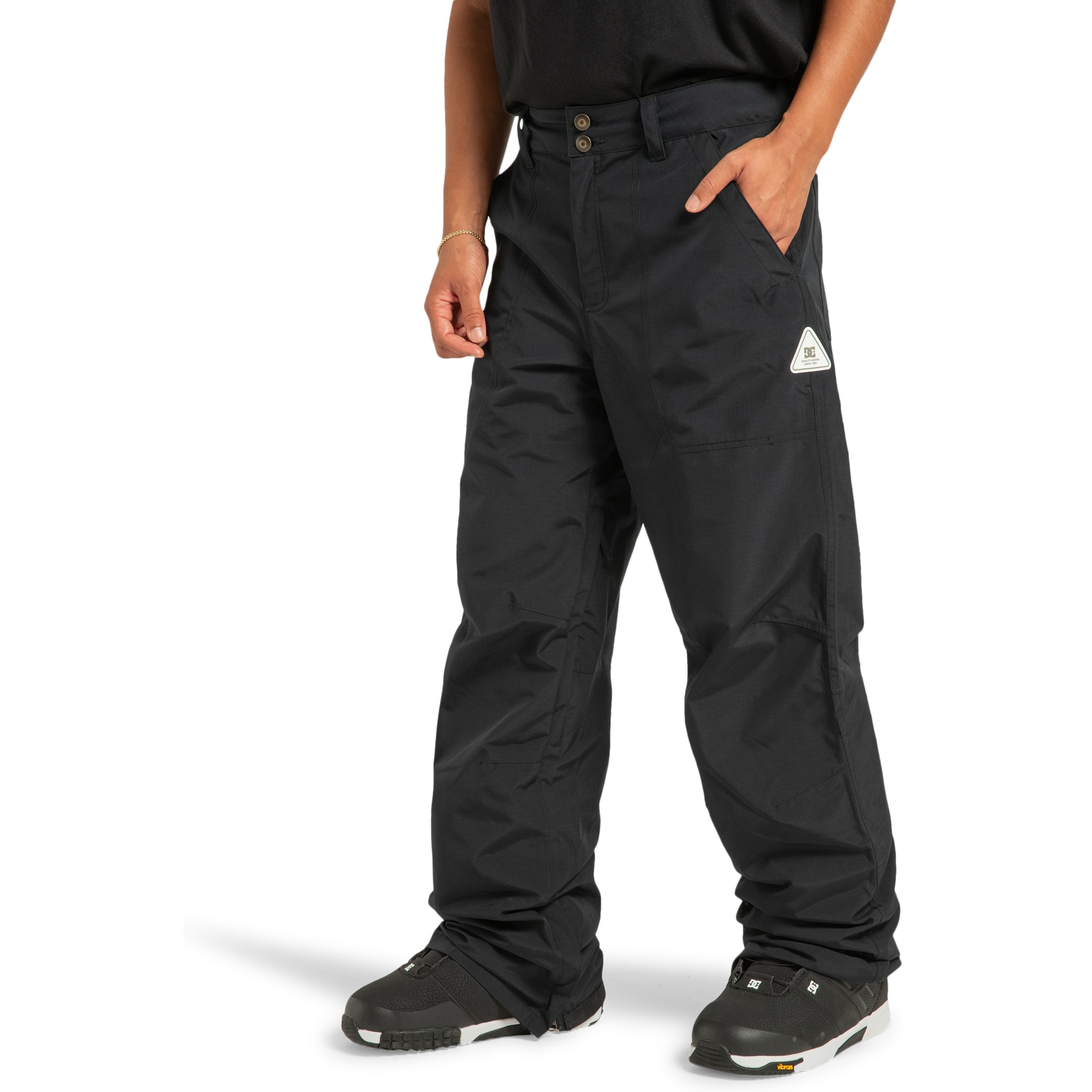 Pantalón de mujer Riveter DC Shoes - Negro Negro-4