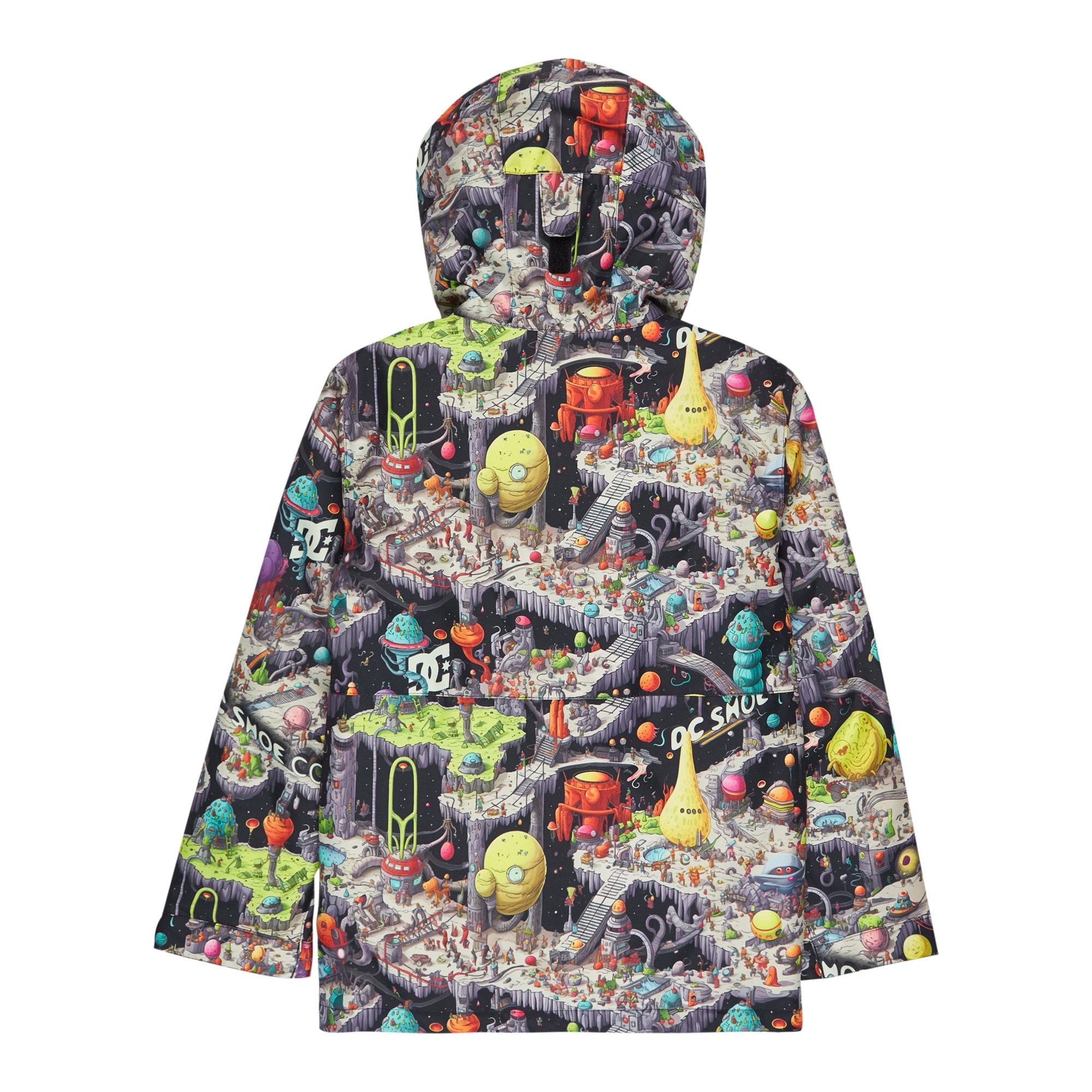 Imagen 3 de Chaqueta de snow de niños Basis Print DC Shoes - Negro Negro