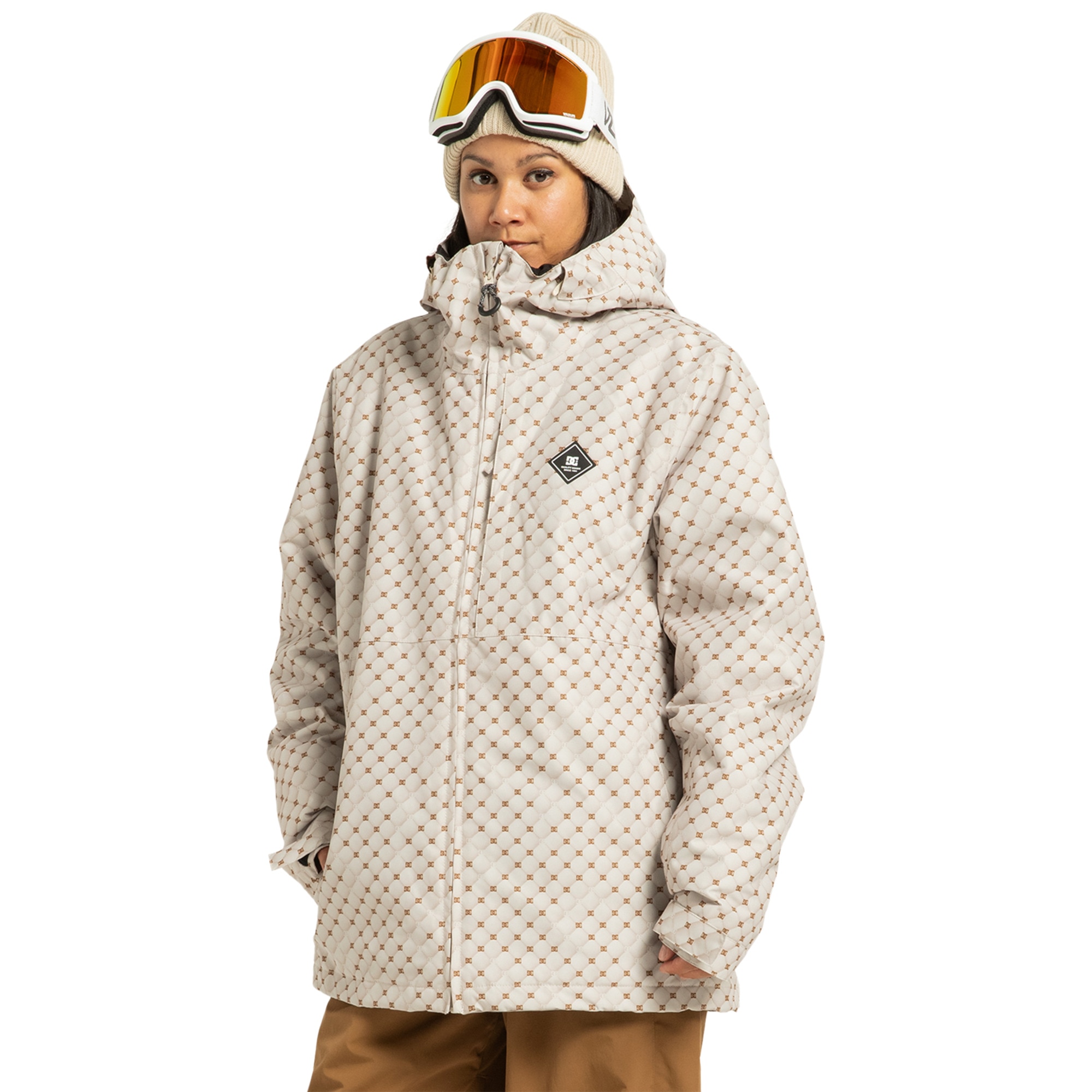 Chaqueta de snow de hombre Basis Print DC Shoes - Beige Beige-3
