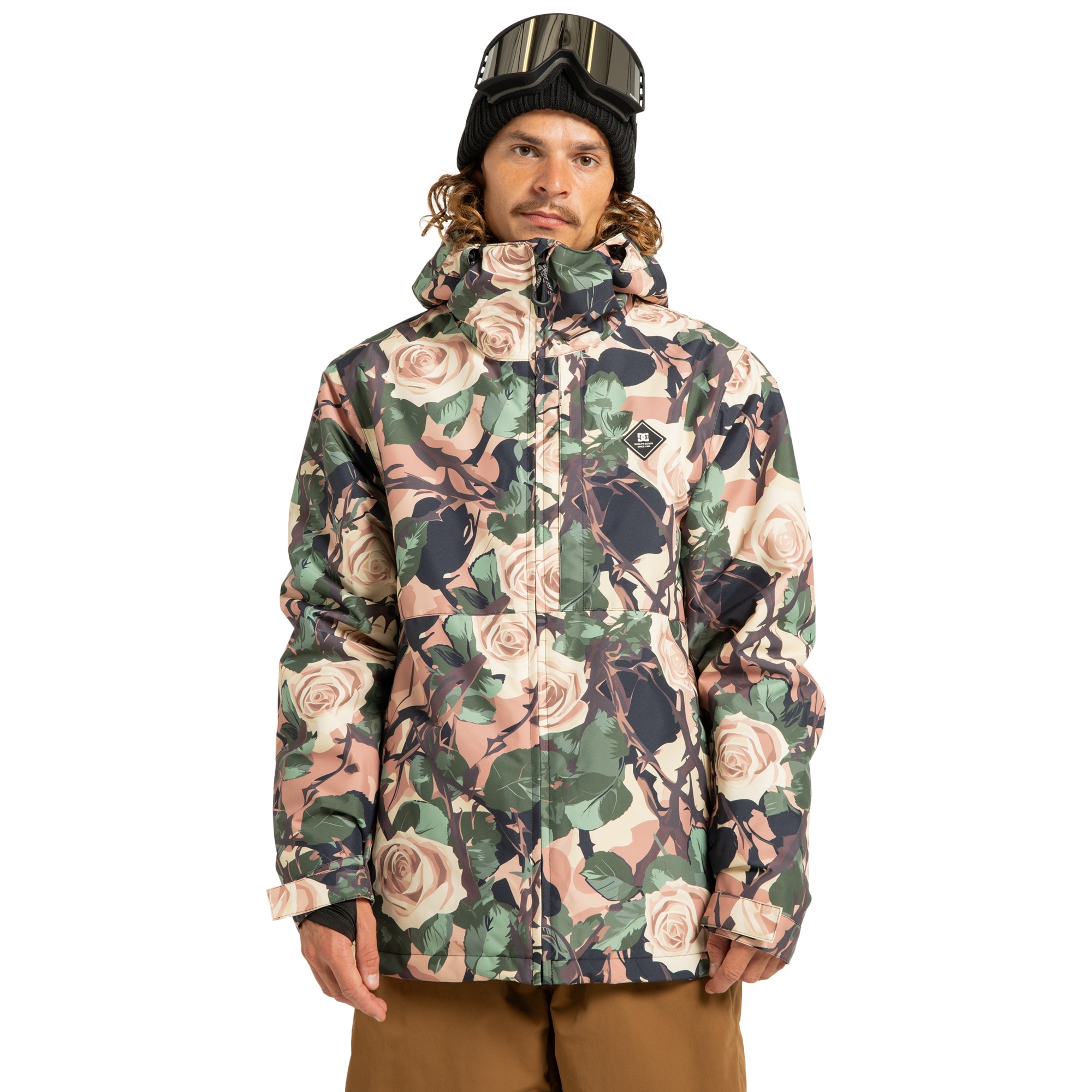 Chaqueta de snow de hombre Basis Print DC Shoes - Rosa Rosa-1