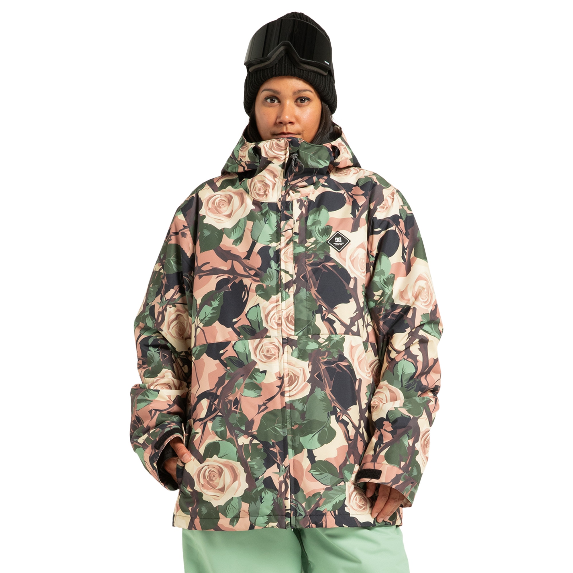Chaqueta de snow de hombre Basis Print DC Shoes - Rosa Rosa-3