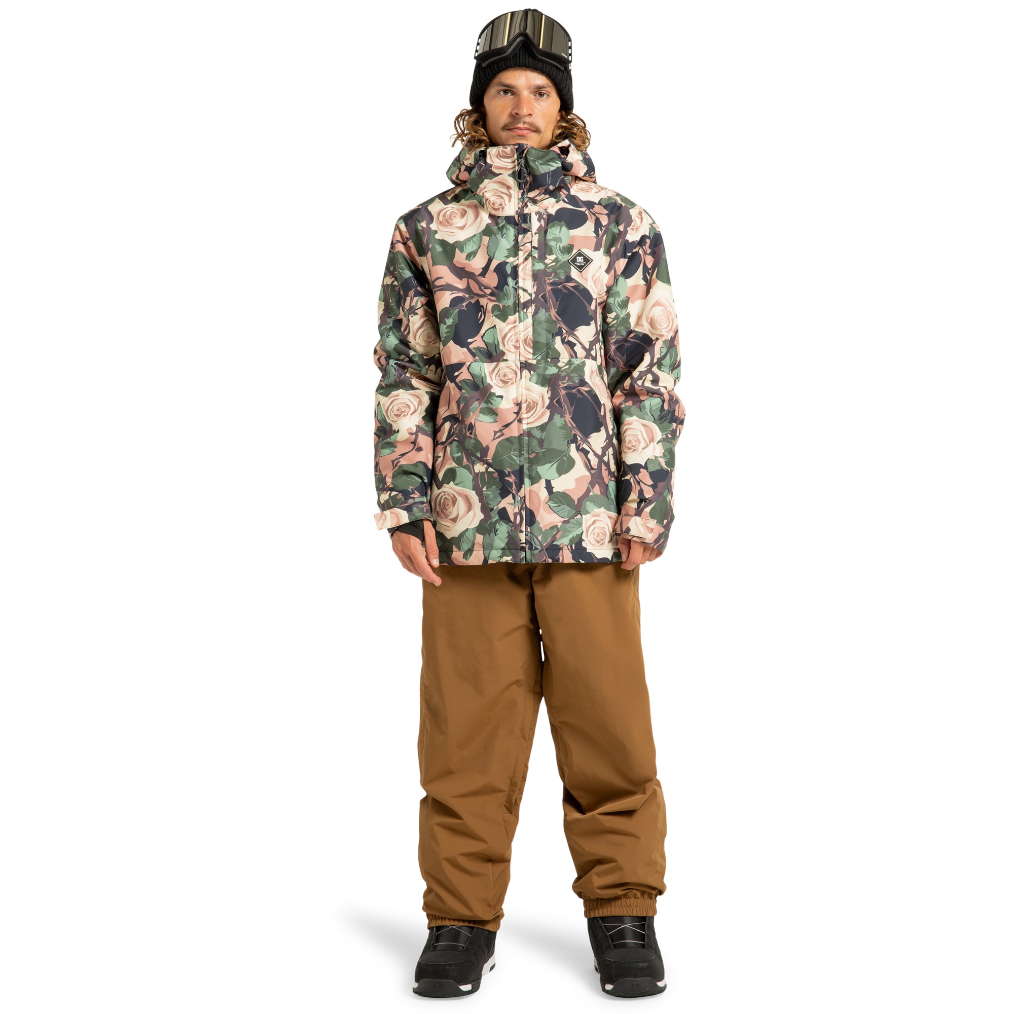Chaqueta de snow de hombre Basis Print DC Shoes - Rosa Rosa-4