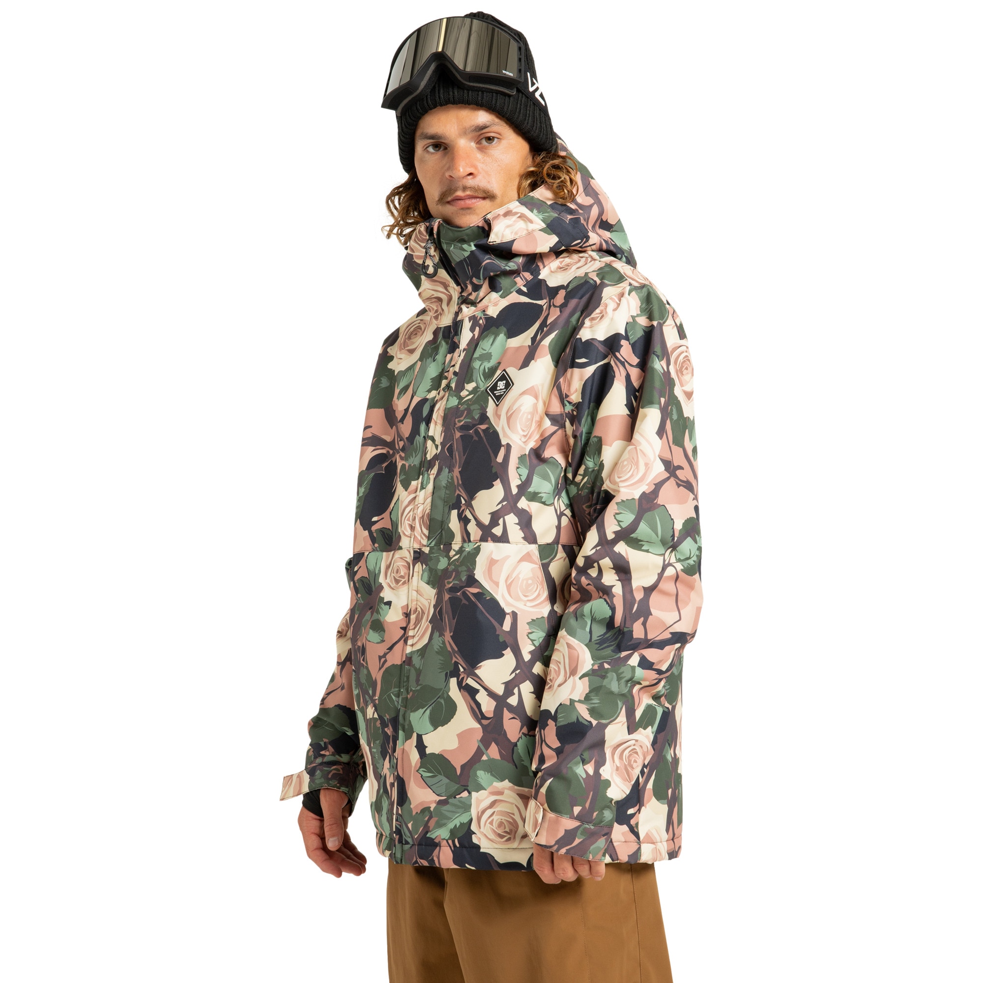 Chaqueta de snow de hombre Basis Print DC Shoes - Rosa Rosa-5