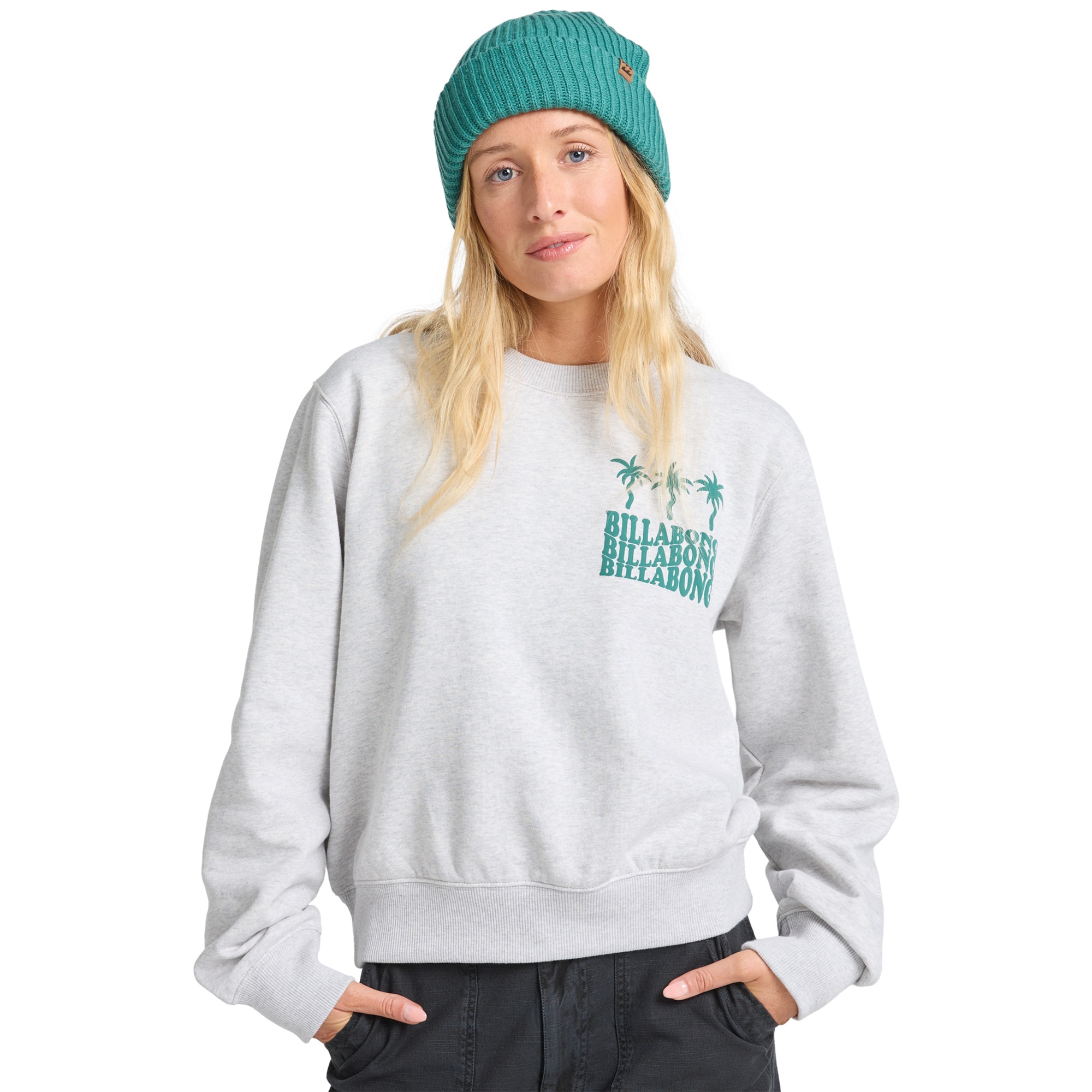Imagen 1 de Sudadera de mujer Familiy Tree Billabong - Gris Gris