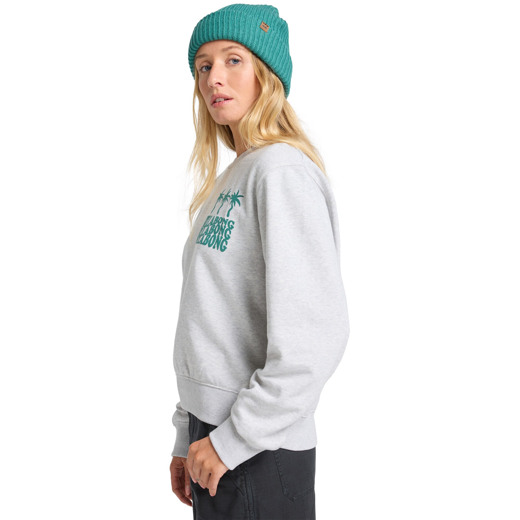 Imagen 4 de Sudadera de mujer Familiy Tree Billabong - Gris Gris