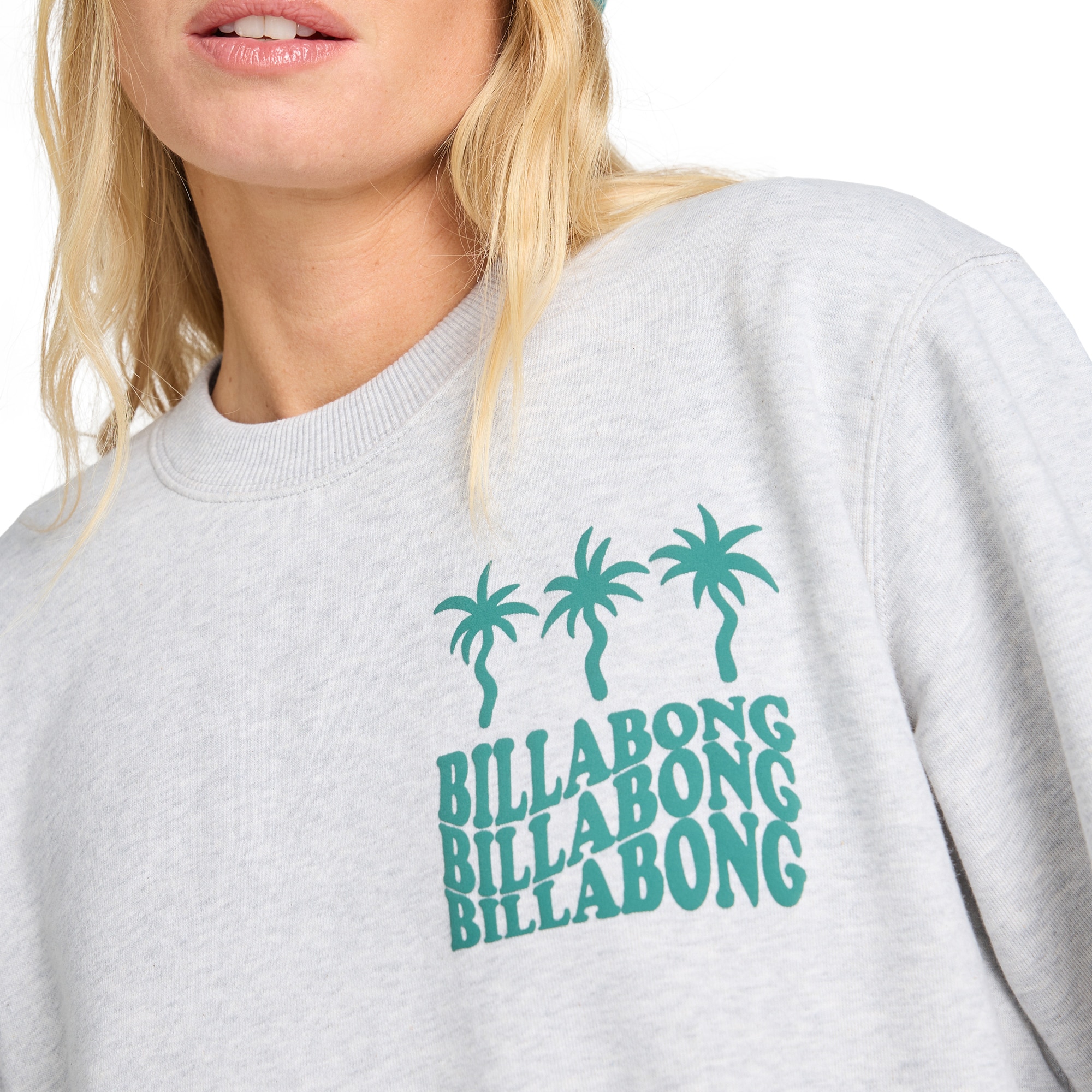 Imagen 5 de Sudadera de mujer Familiy Tree Billabong - Gris Gris