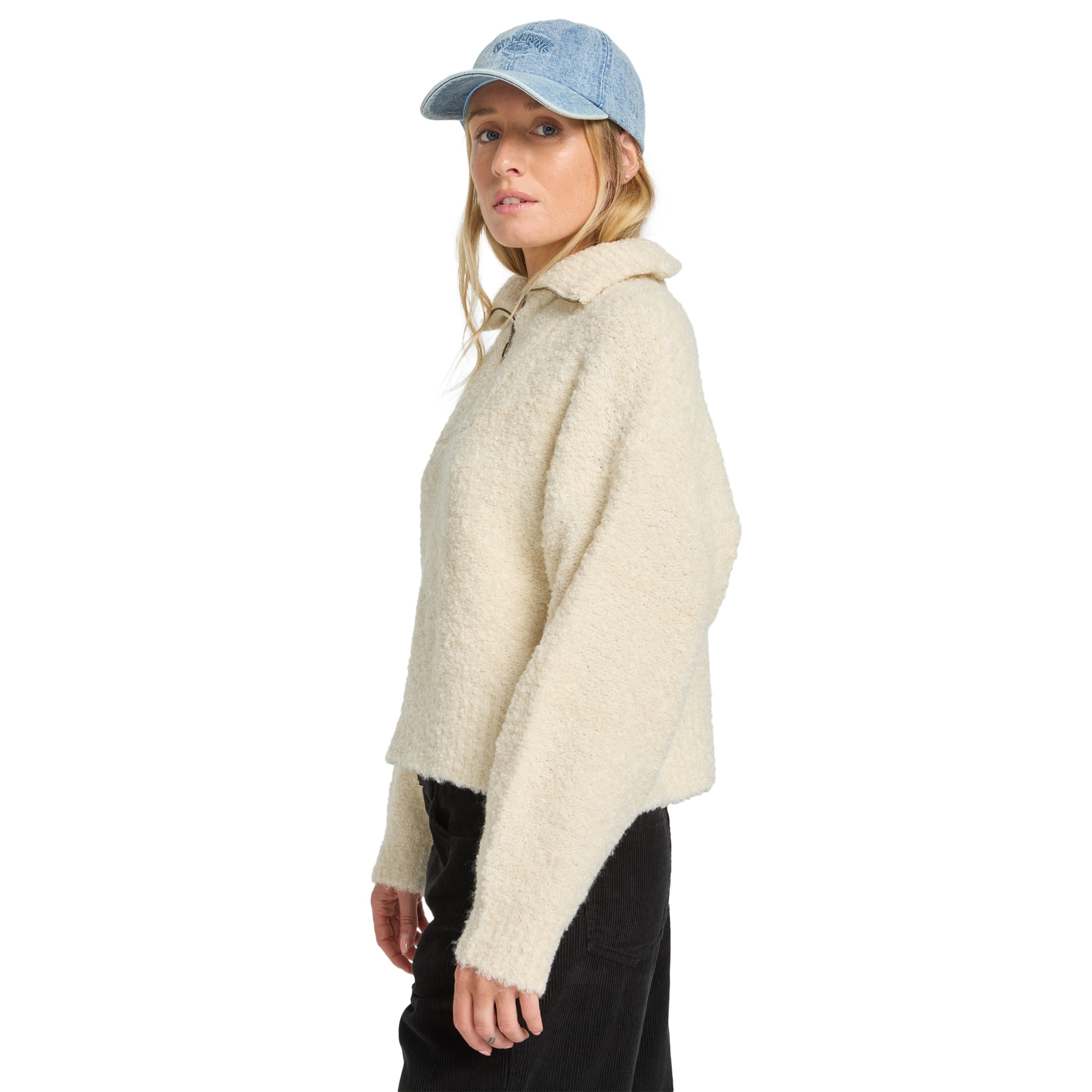 Forro polar de mujer Lost Heaven Billabong - Beige Beige-4