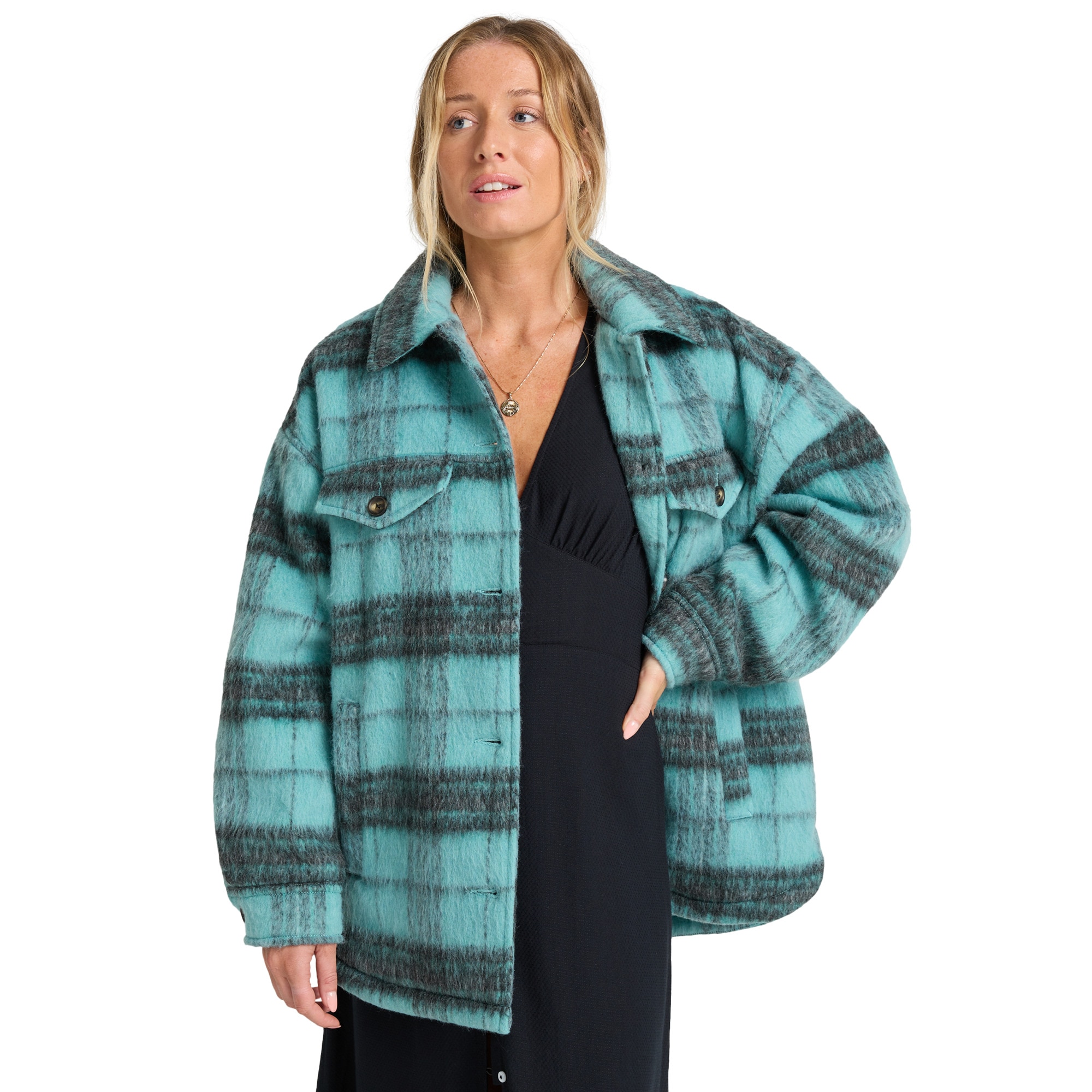 Imagen 1 de Chaqueta de mujer Lucky Star Billabong Verde azulado