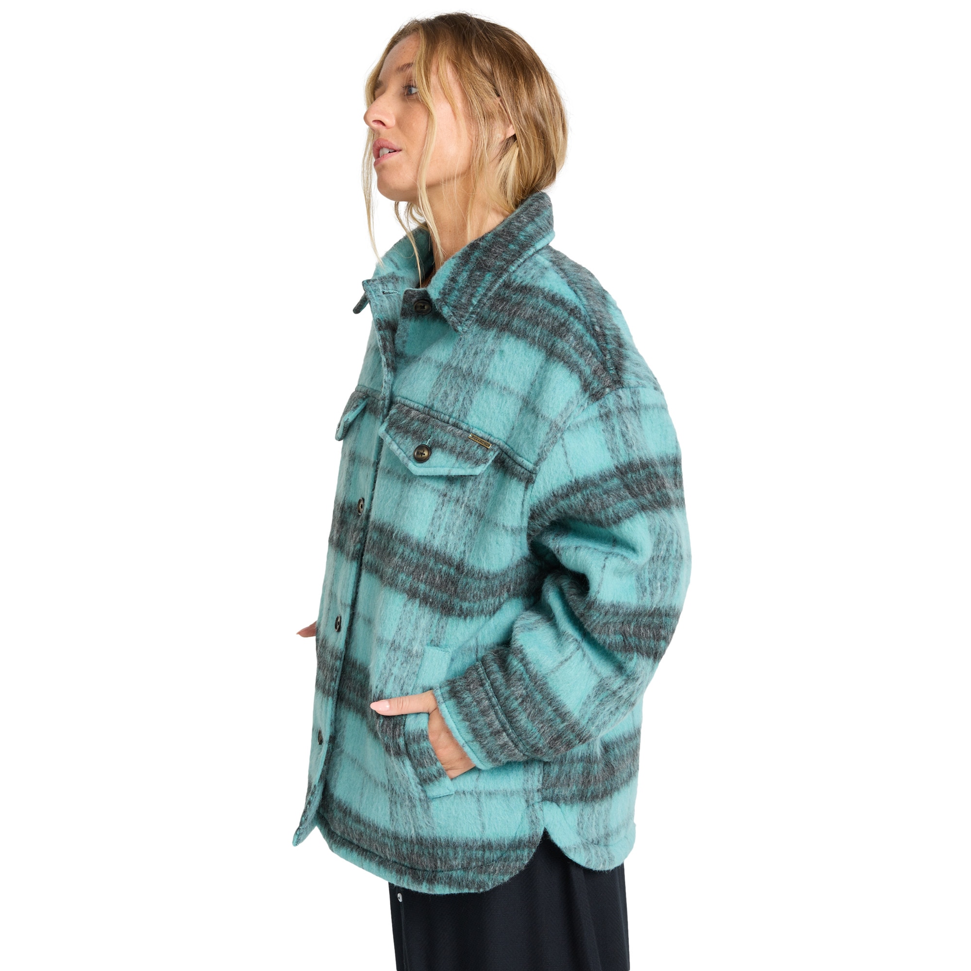 Imagen 5 de Chaqueta de mujer Lucky Star Billabong - Verde azulado Verde azulado