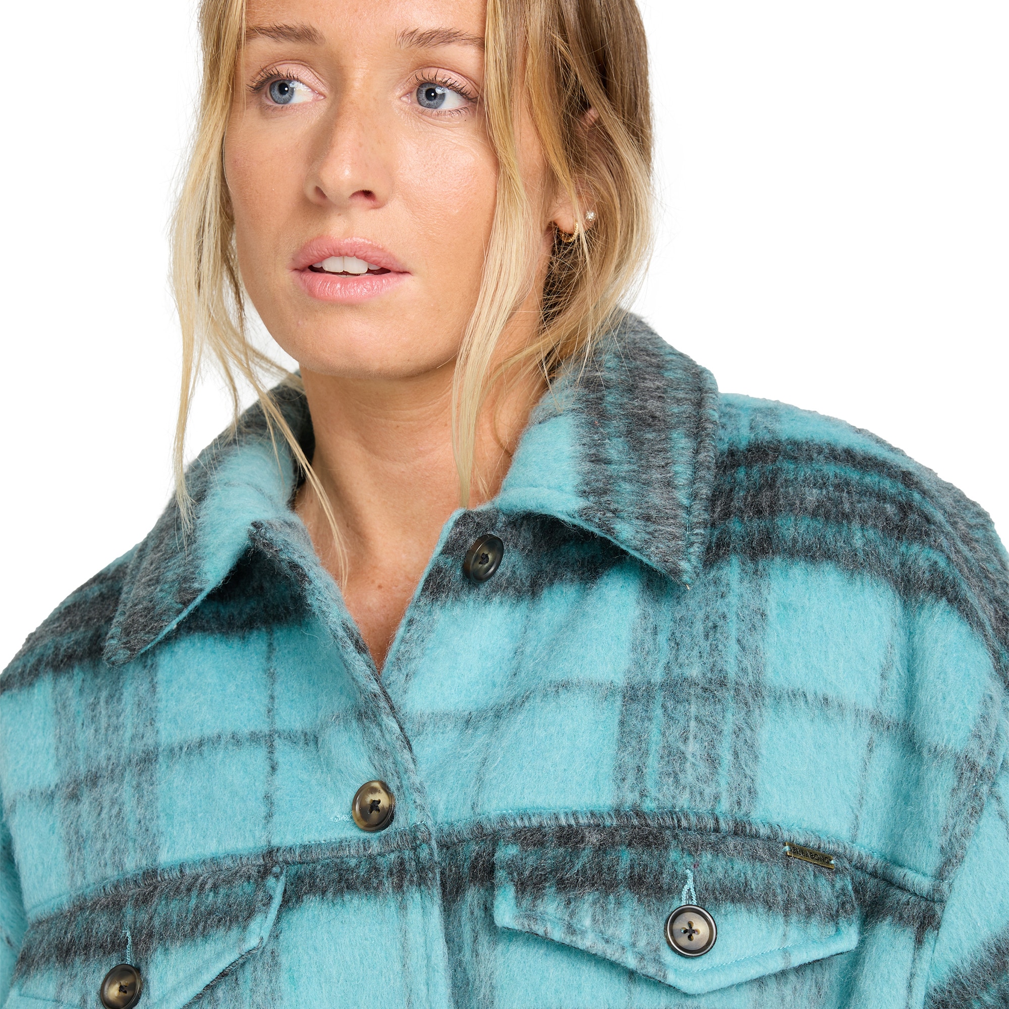 Imagen 6 de Chaqueta de mujer Lucky Star Billabong - Verde azulado Verde azulado