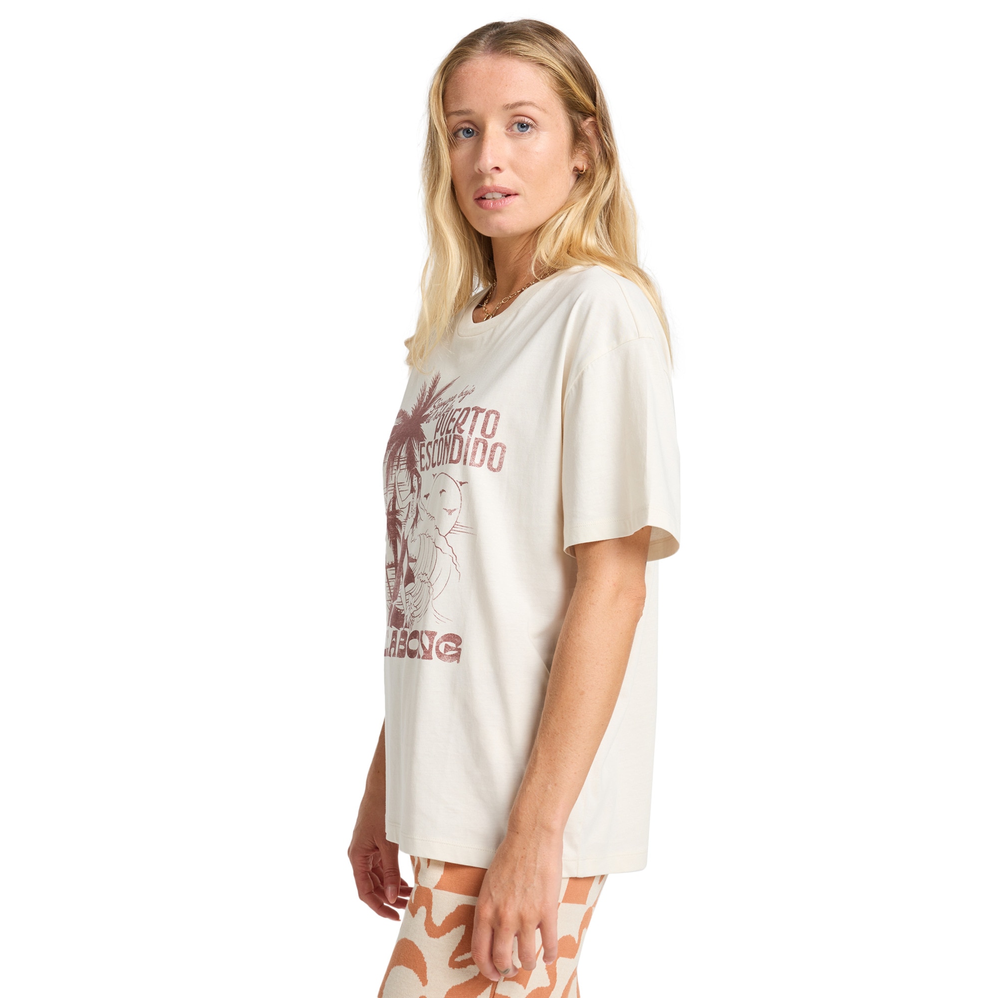 Imagen 4 de Camiseta de mujer Oriana Billabong - Blanco Blanco