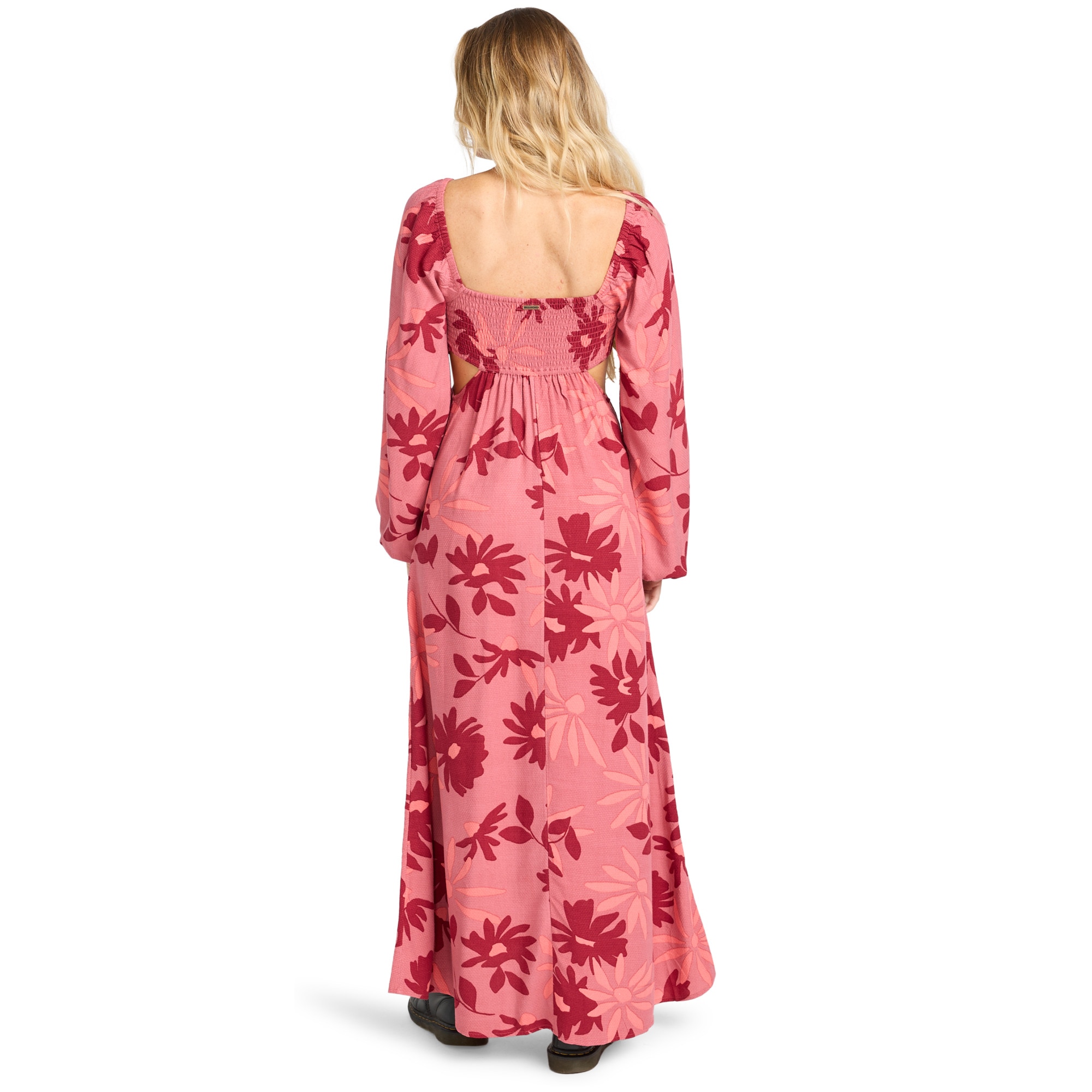 Maxivestido de mujer Last Call Billabong - Rosa Rosa-2