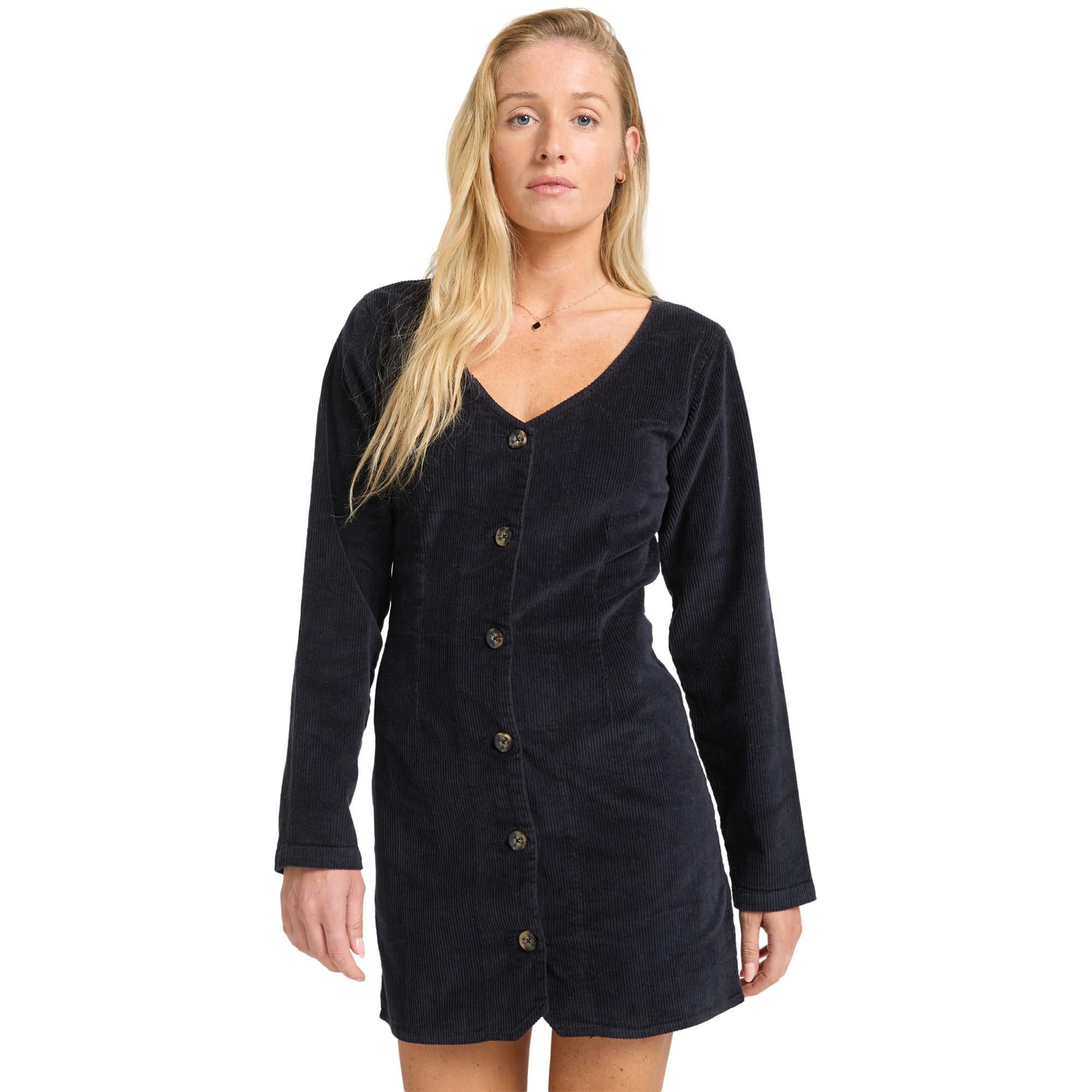 Billabong Minivestido de mujer Last Waves Negro