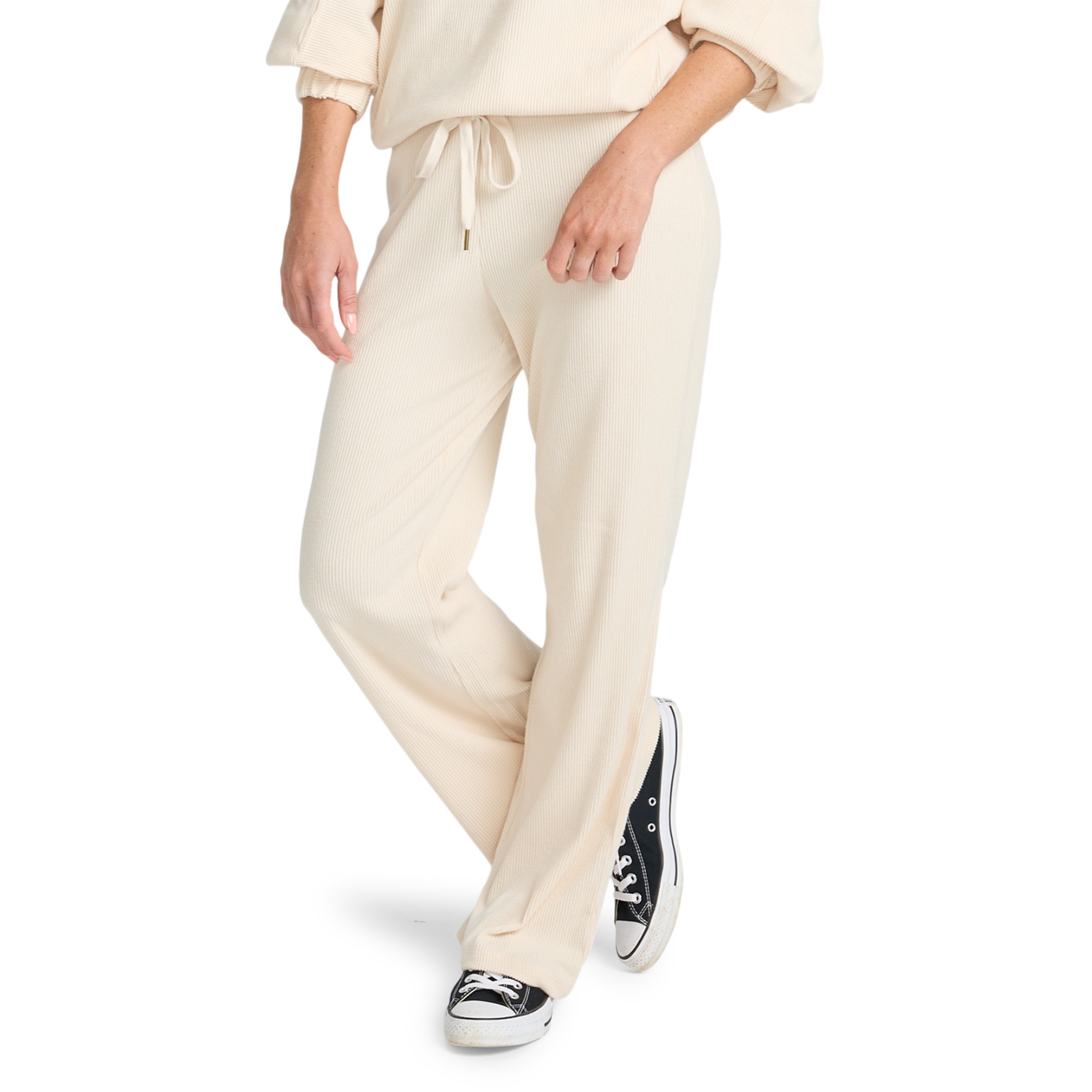 Pantalón de mujer Keep It Straight Billabong - Blanco Blanco-1