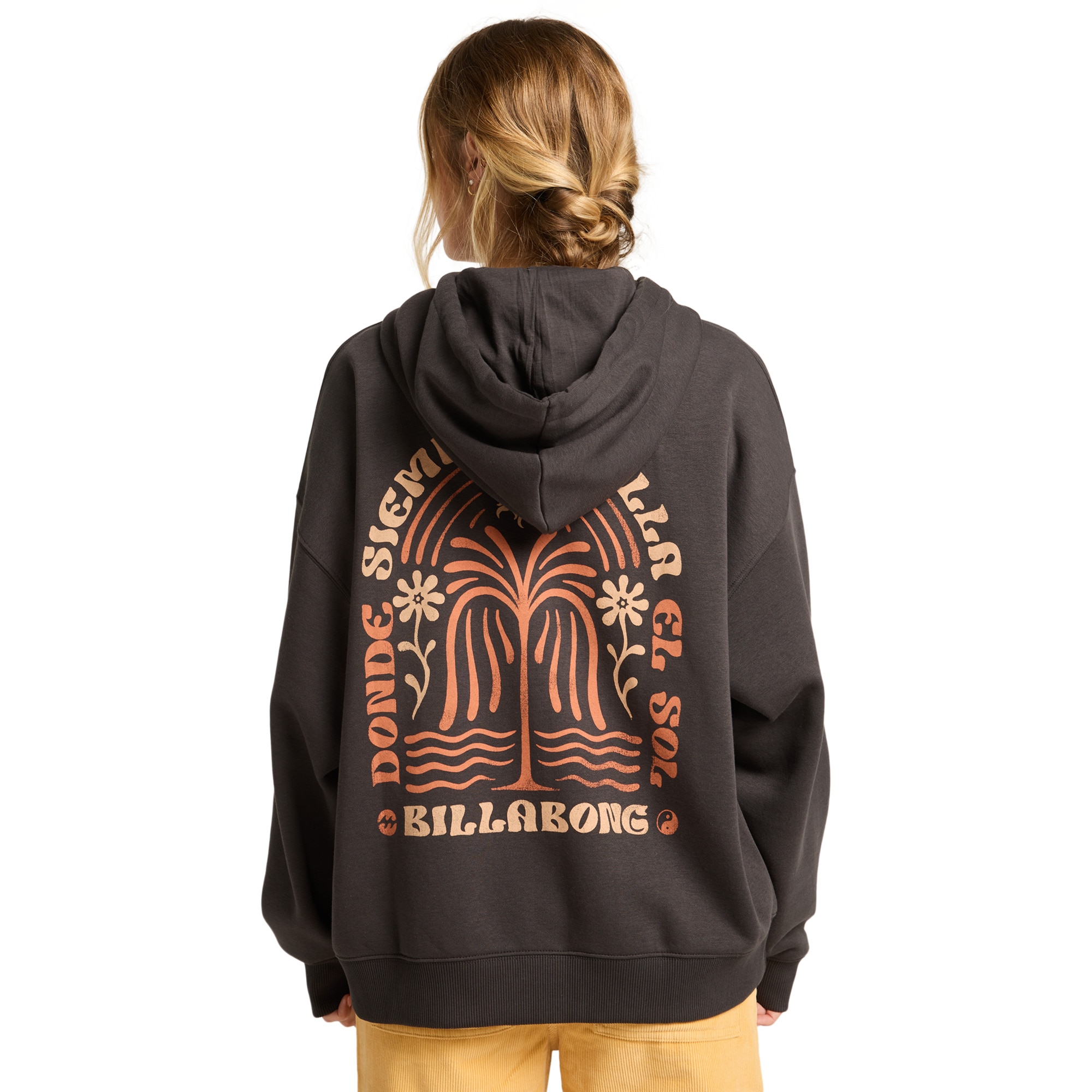 Imagen 3 de Sudadera de mujer El Sol Billabong - Negro Negro