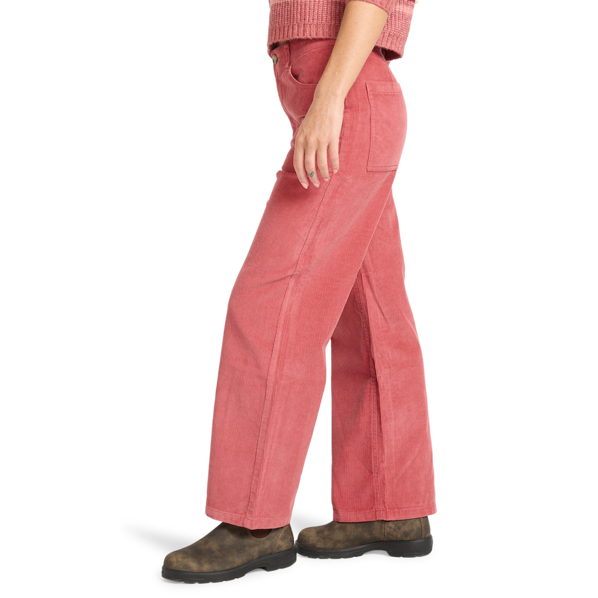 Pantalón de mujer Be Free Cord Billabong - Gris Gris-4