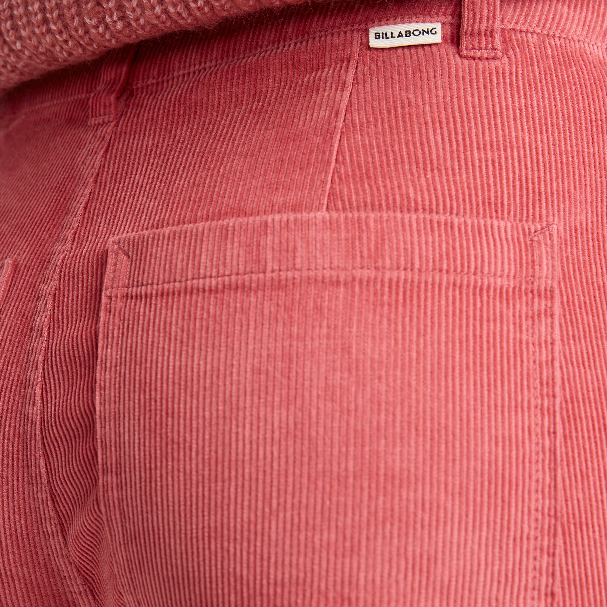 Pantalón de mujer Be Free Cord Billabong - Gris Gris-6