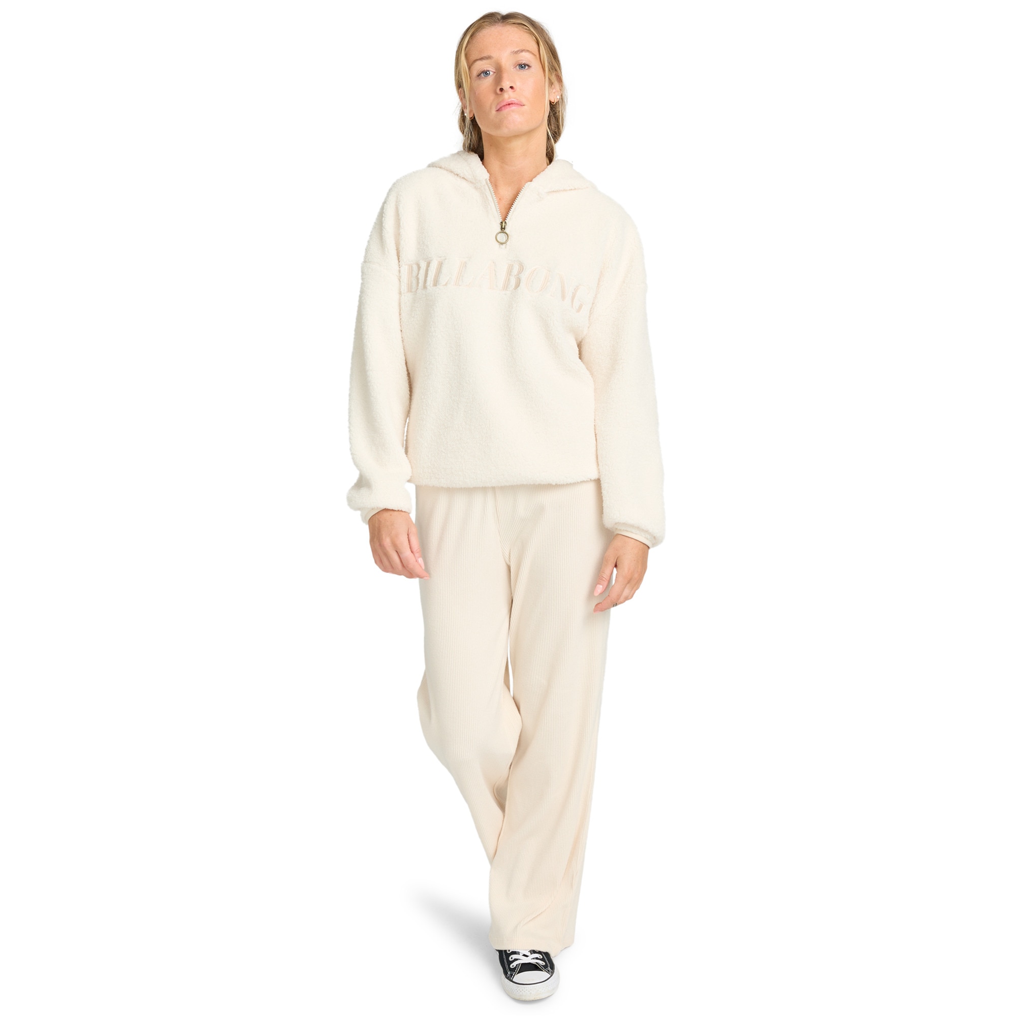 Forro polar de mujer Ready To Go Billabong - Beige Beige-2