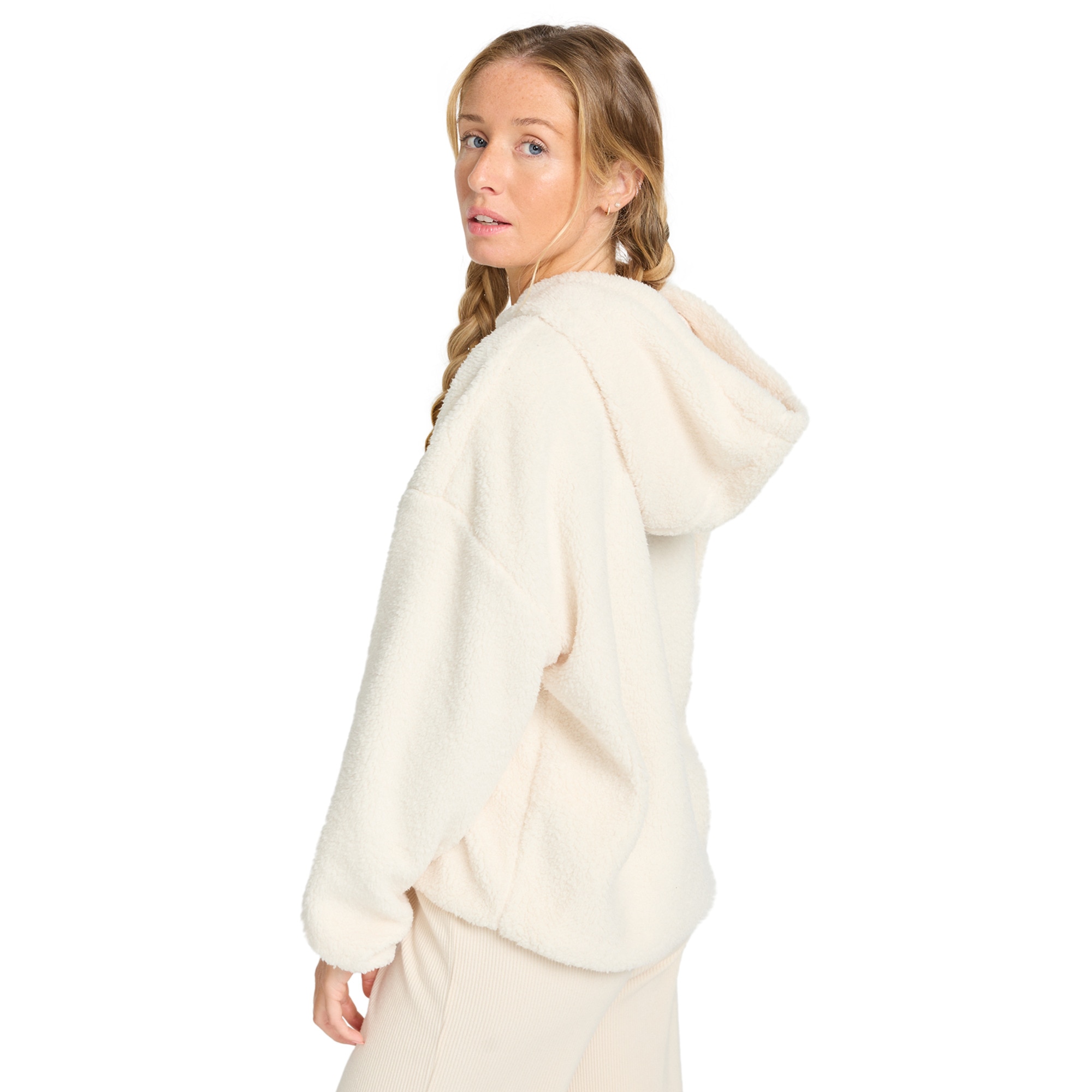 Forro polar de mujer Ready To Go Billabong - Beige Beige-4