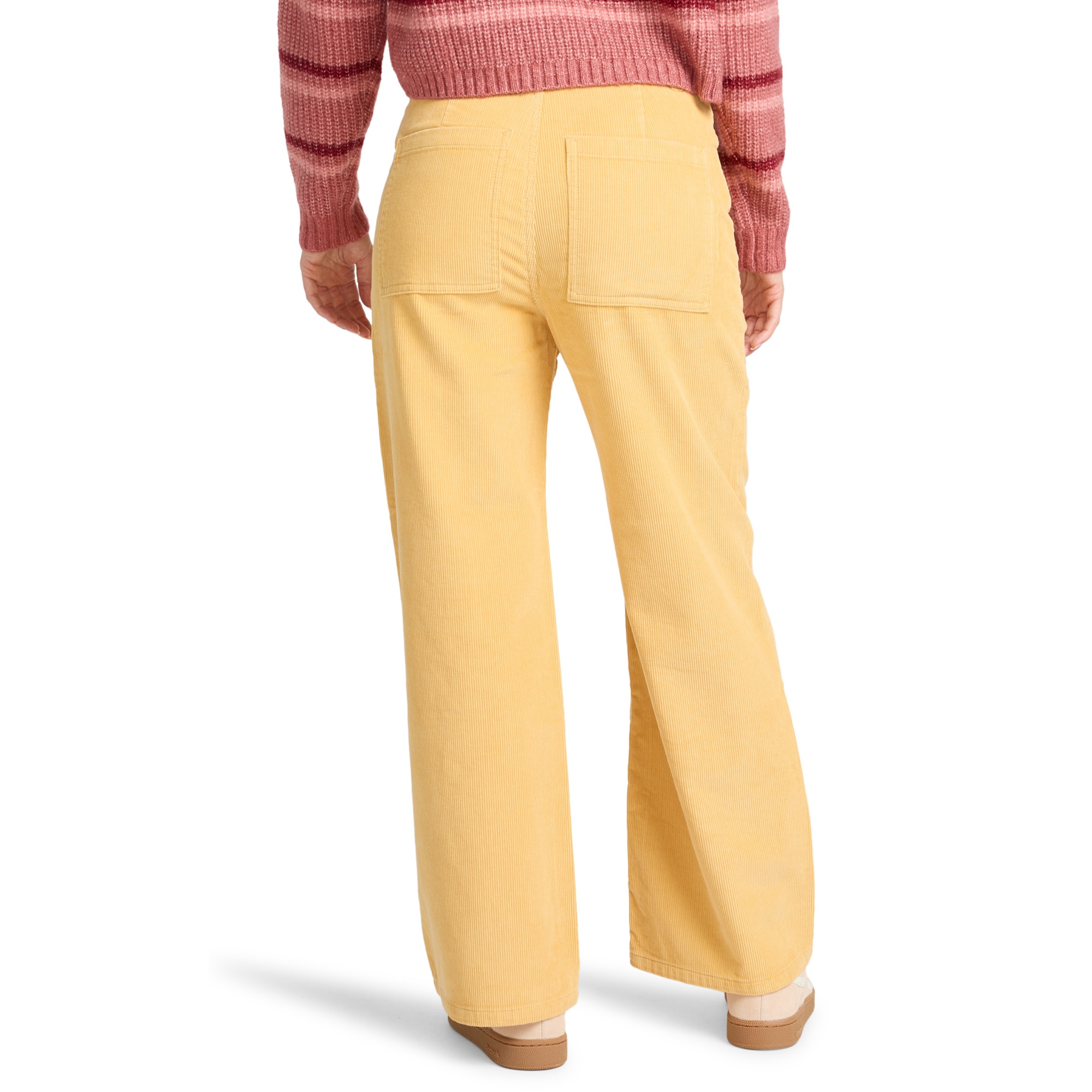 Pantalón de mujer Be Free Cord Billabong - Amarillo Amarillo-2