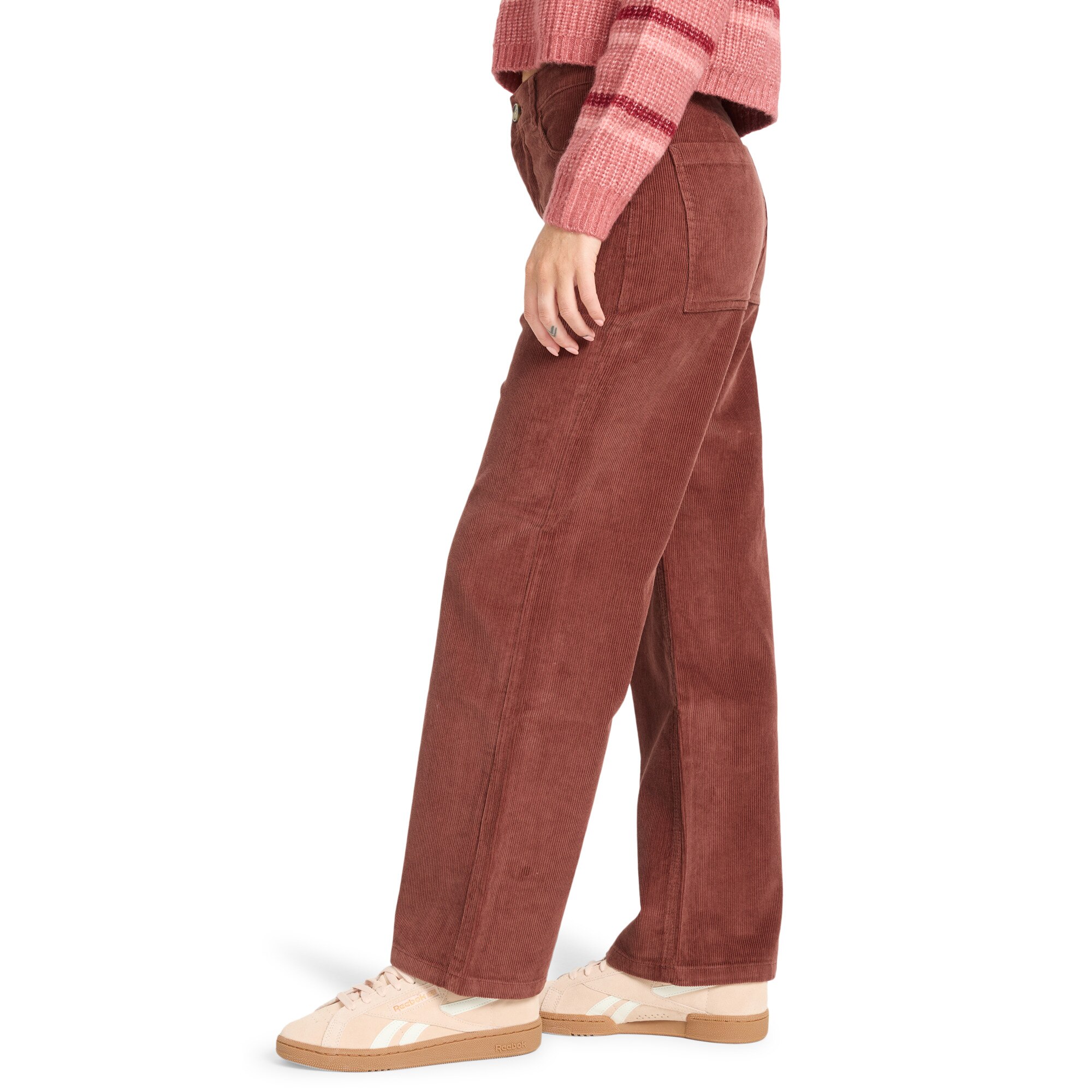 Pantalón de mujer Be Free Cord Billabong - Marrón Marrón-3