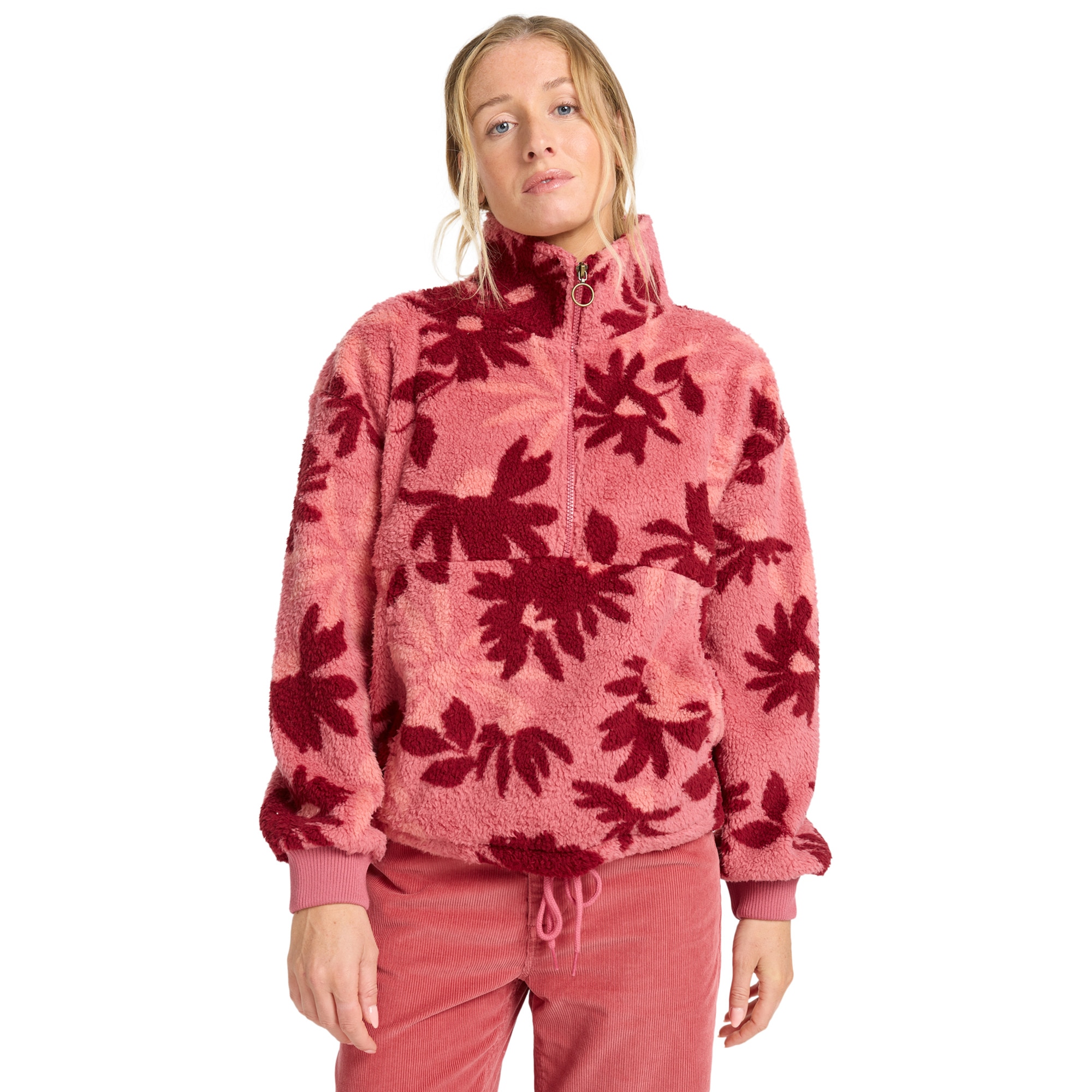 Imagen 1 de Sudadera de mujer Time Off Billabong - Cereza / Rosa Cereza / Rosa