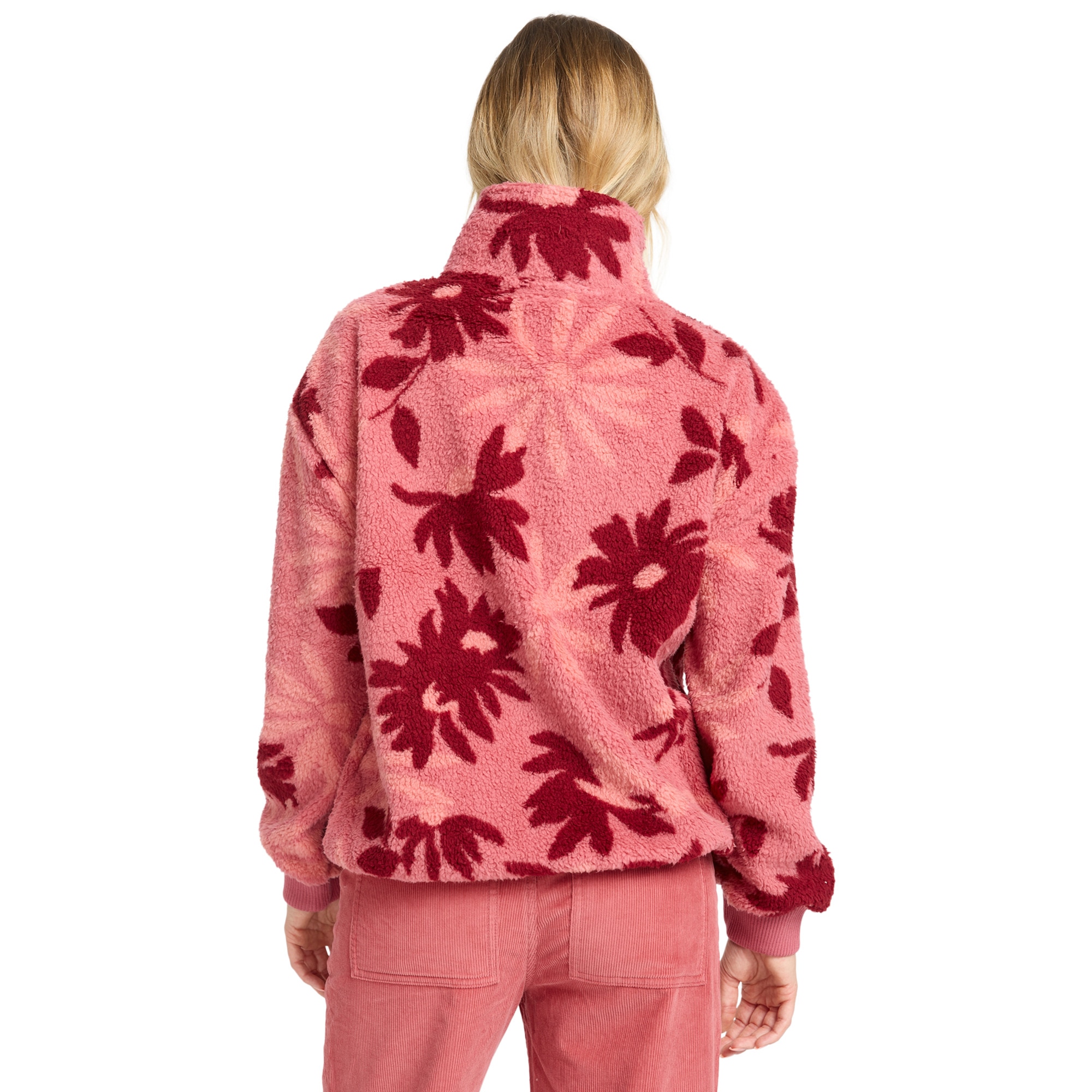 Imagen 3 de Sudadera de mujer Time Off Billabong - Cereza / Rosa Cereza / Rosa