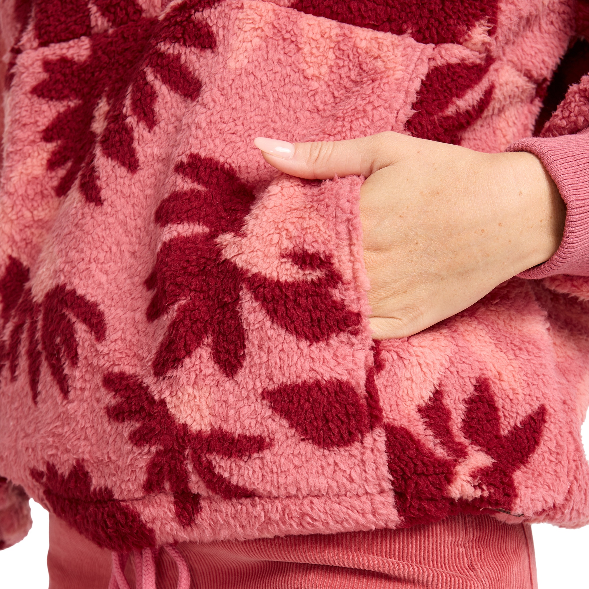 Imagen 6 de Sudadera de mujer Time Off Billabong - Cereza / Rosa Cereza / Rosa