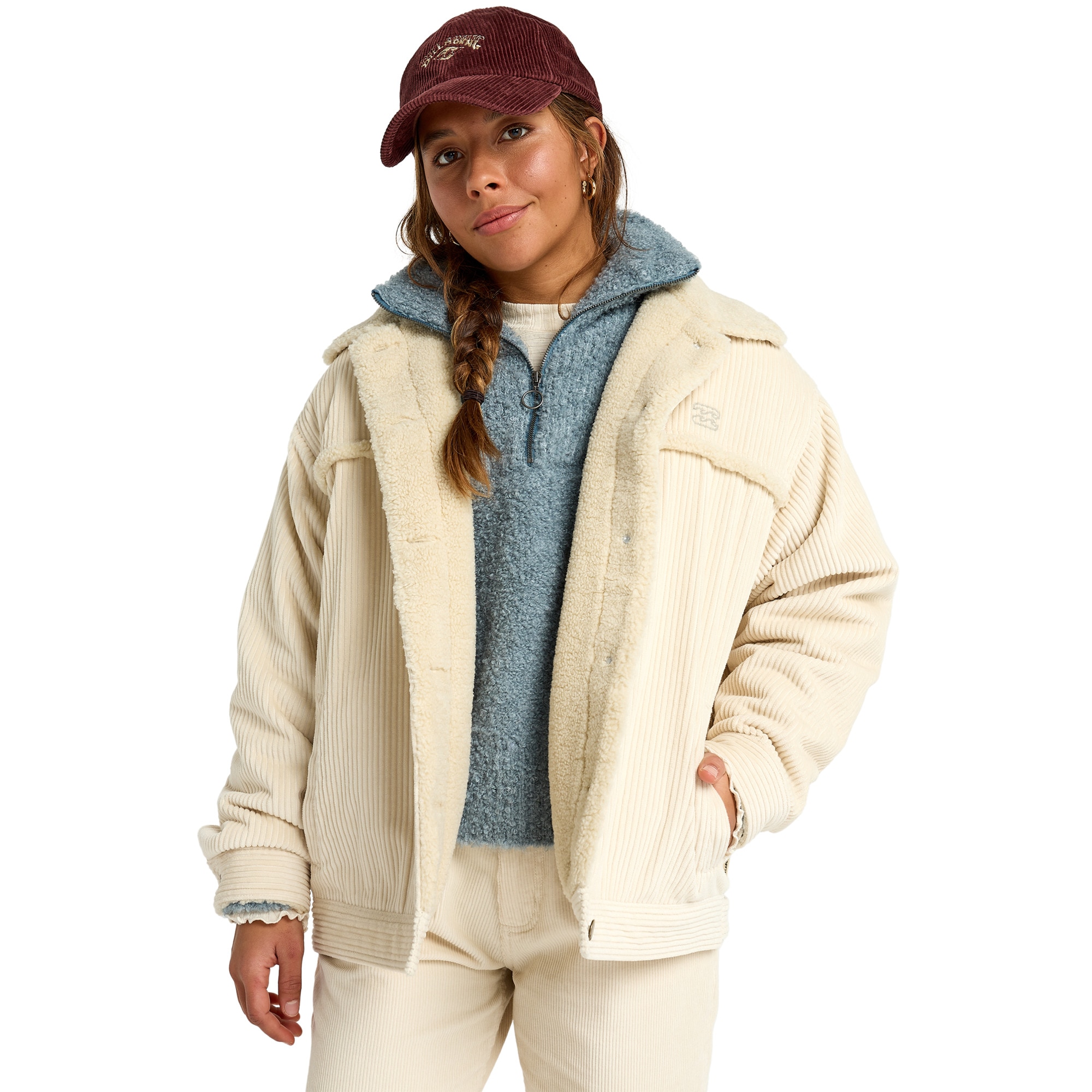 Billabong - Chaqueta de mujer Cord In Love Billabong.
