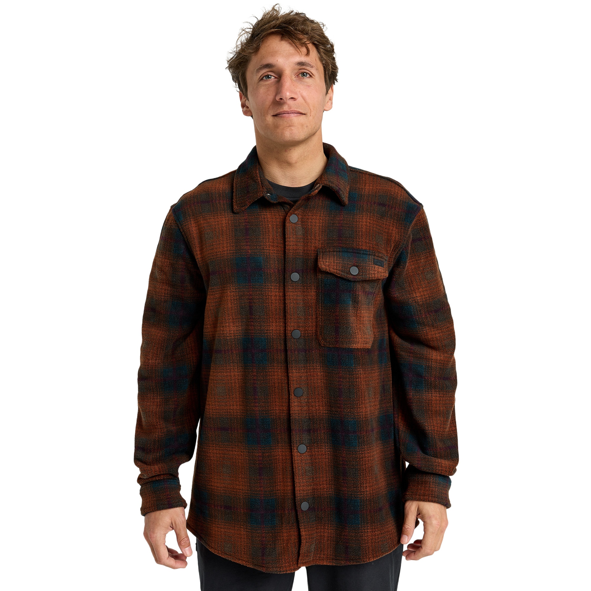 Camisa de hombre Furnace Flannel Billabong - Marrón Marrón-1