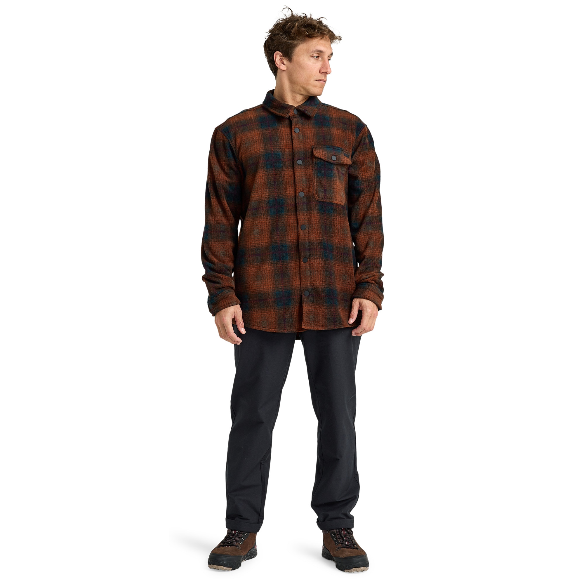 Camisa de hombre Furnace Flannel Billabong - Marrón Marrón-3