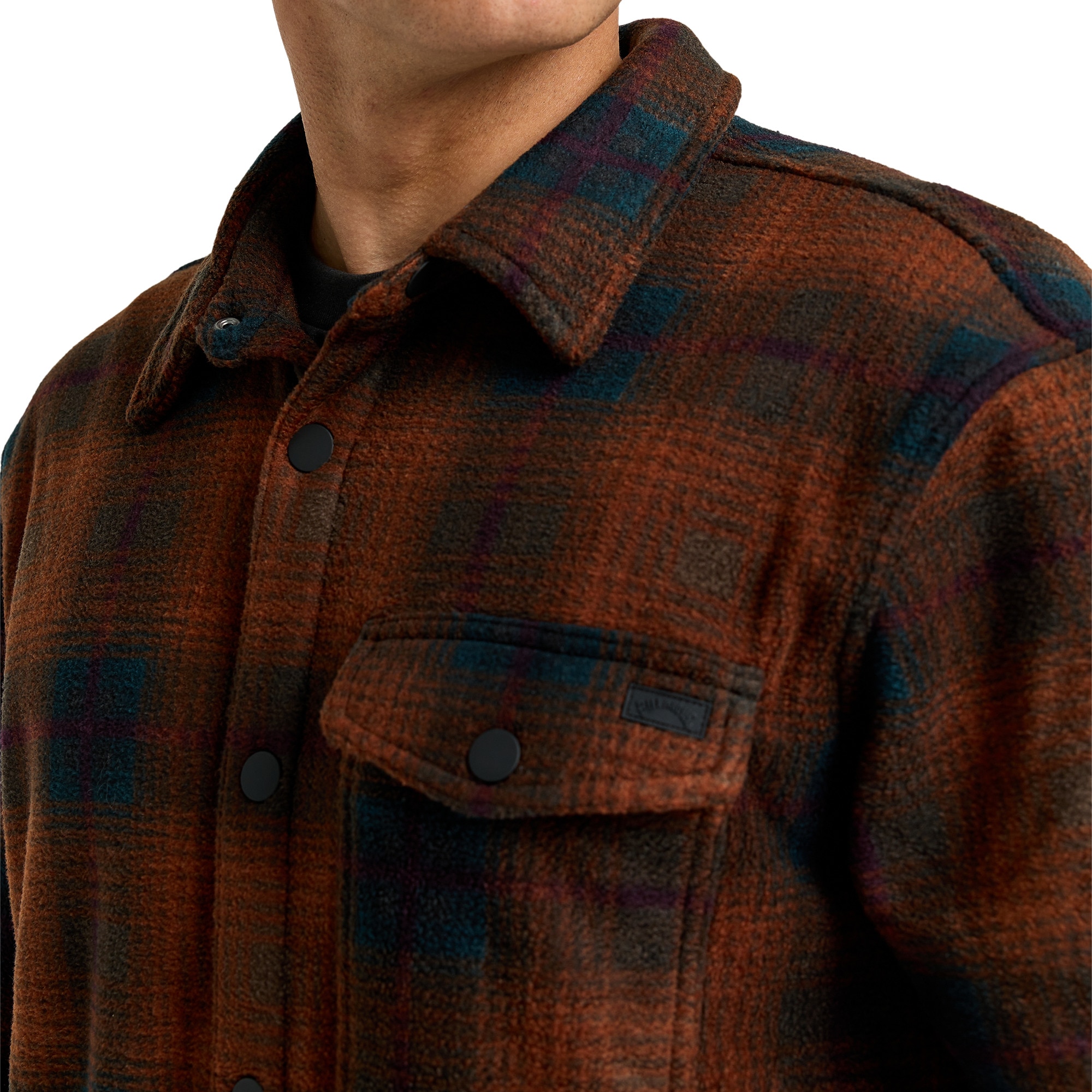 Camisa de hombre Furnace Flannel Billabong - Marrón Marrón-6