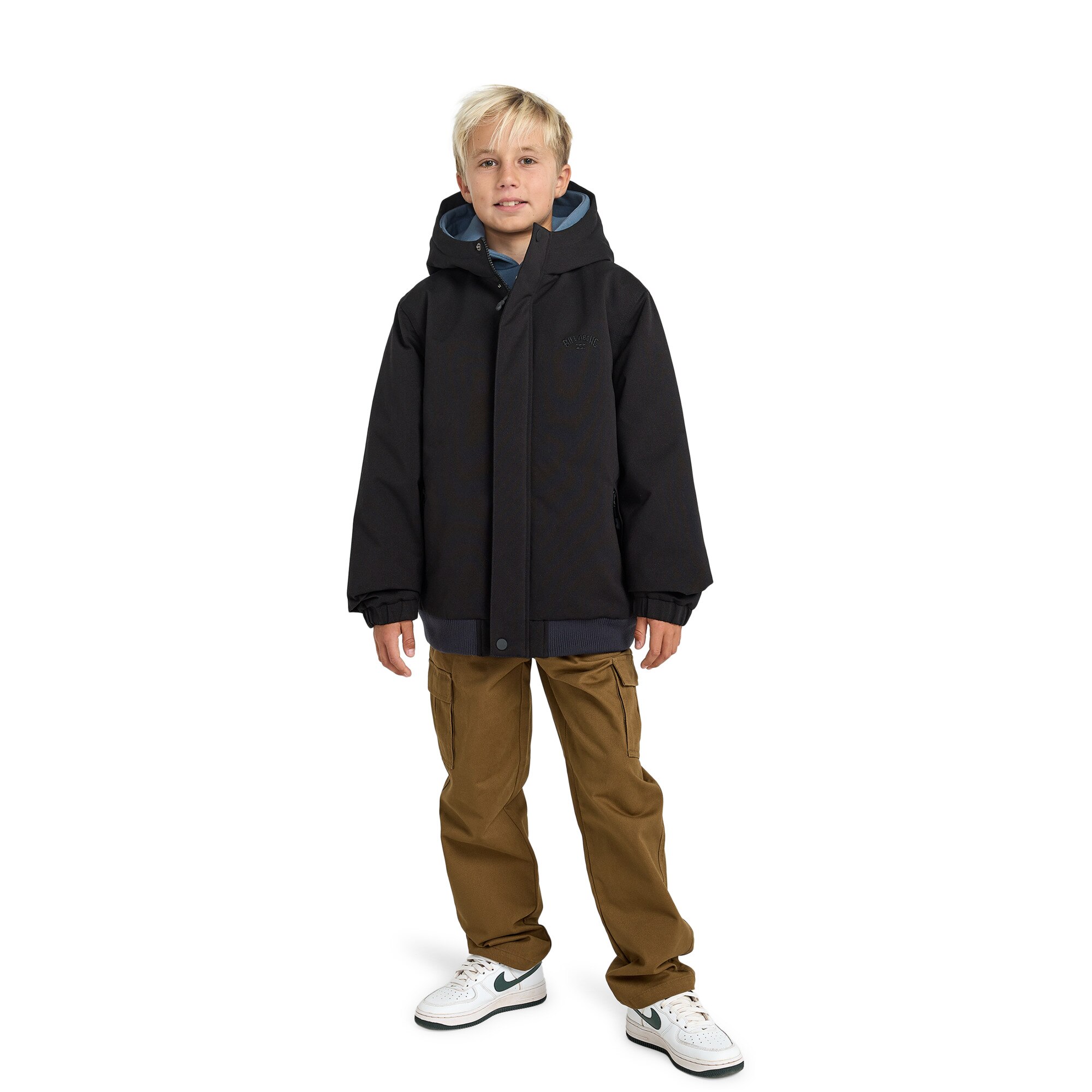 Chaqueta de niños All Day Billabong - Negro Negro-3