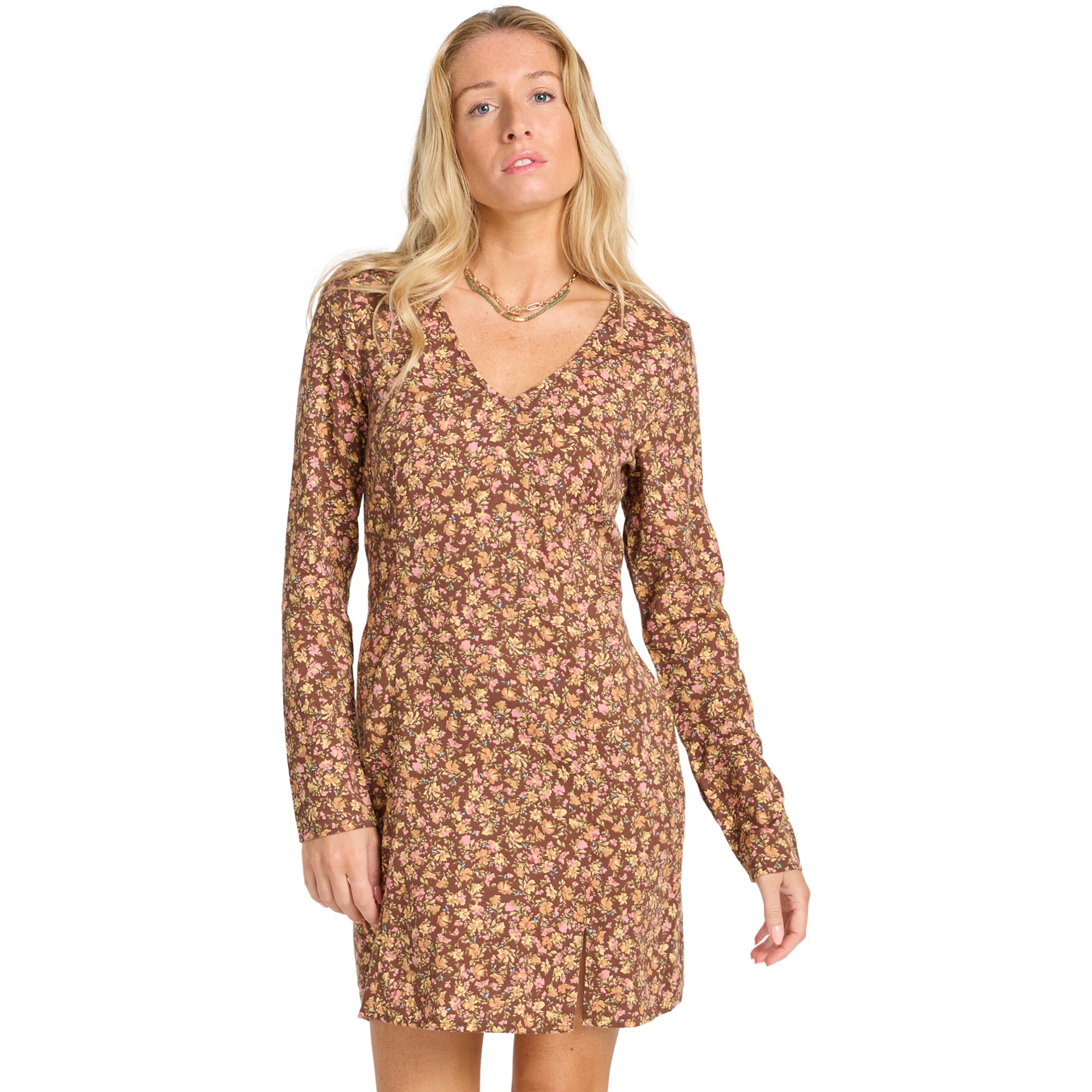 Billabong Minivestido de mujer Your Time Marrón