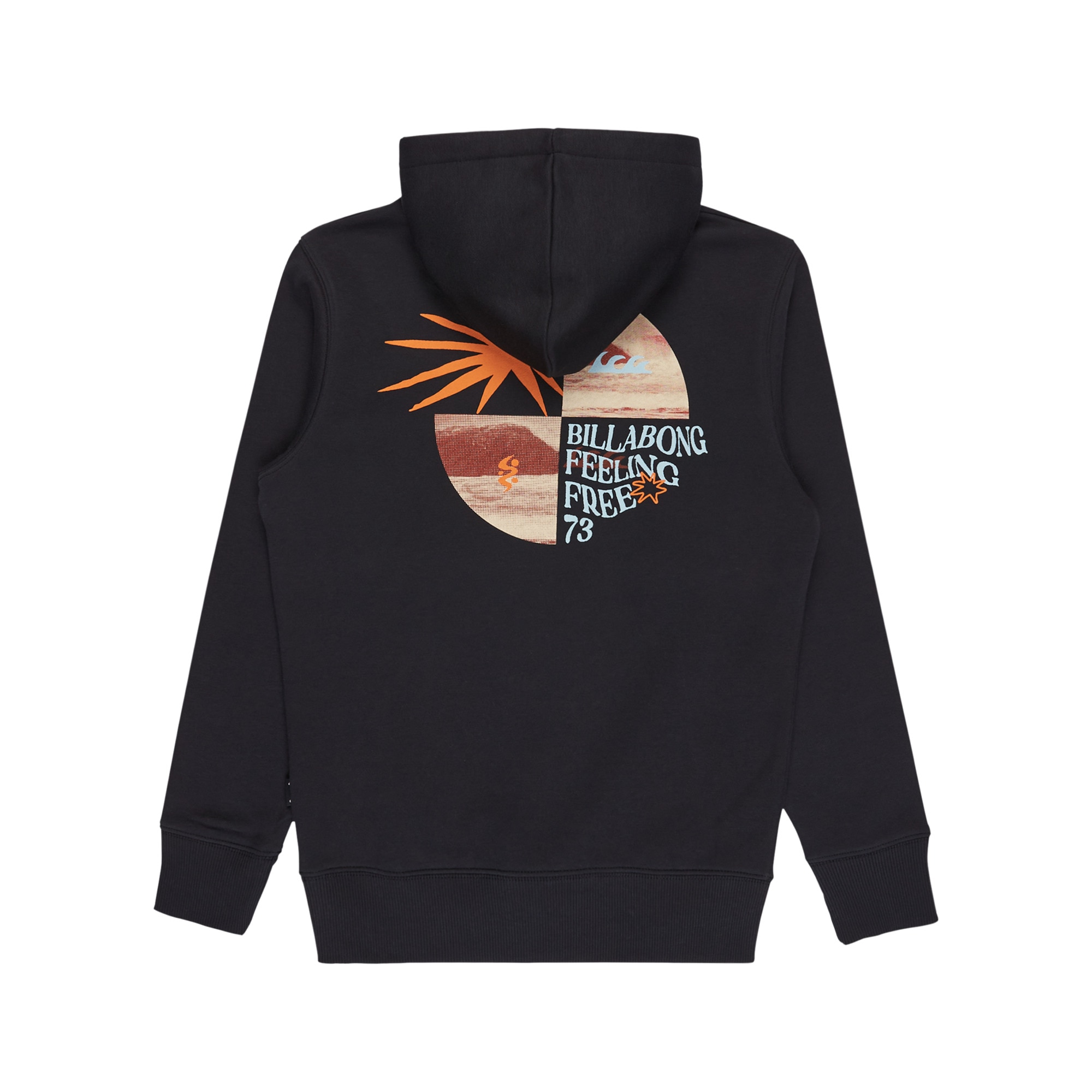 Sudadera de niños Foundation Po Billabong - Negro Negro-2