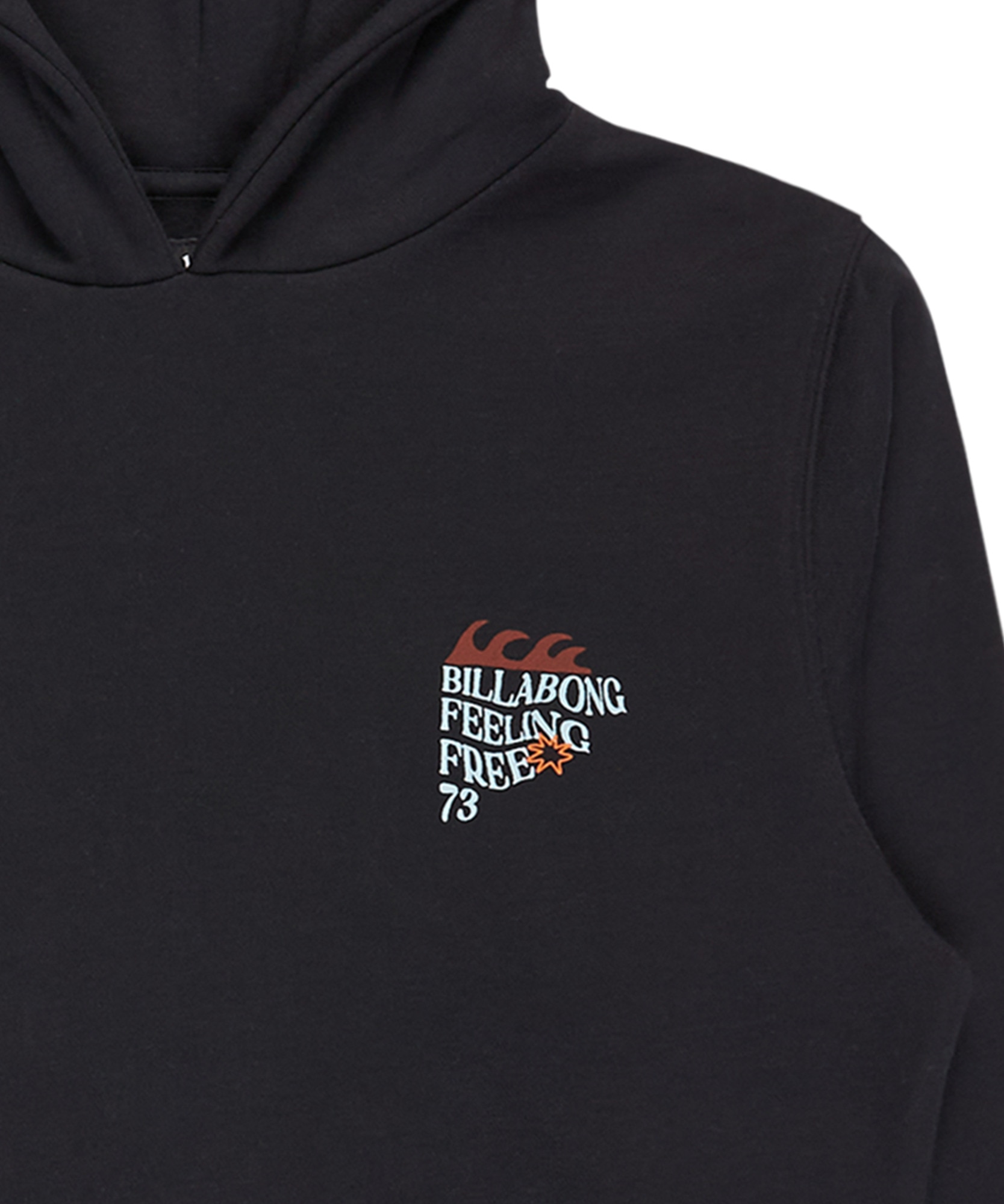 Sudadera de niños Foundation Po Billabong - Negro Negro-3