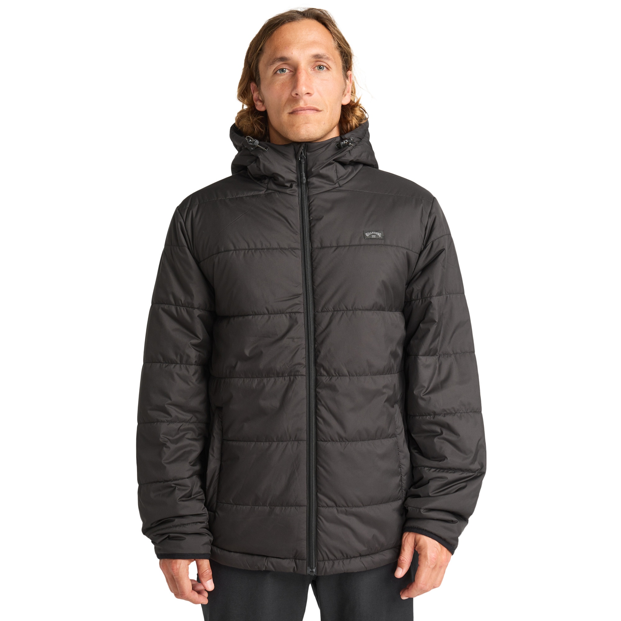 Chaqueta de hombre Journey Hooded Billabong - Negro Negro-1