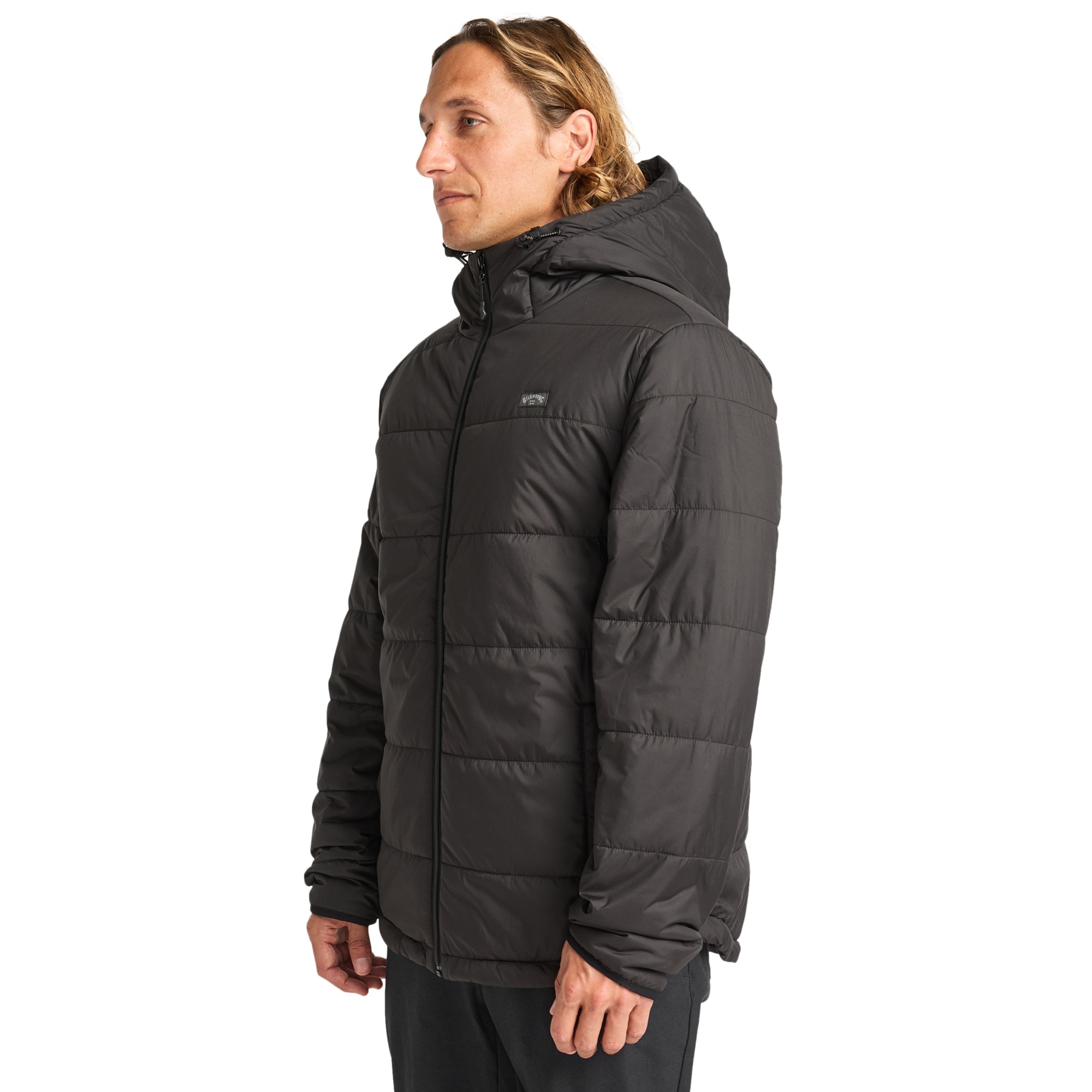 Chaqueta de hombre Journey Hooded Billabong - Negro Negro-4