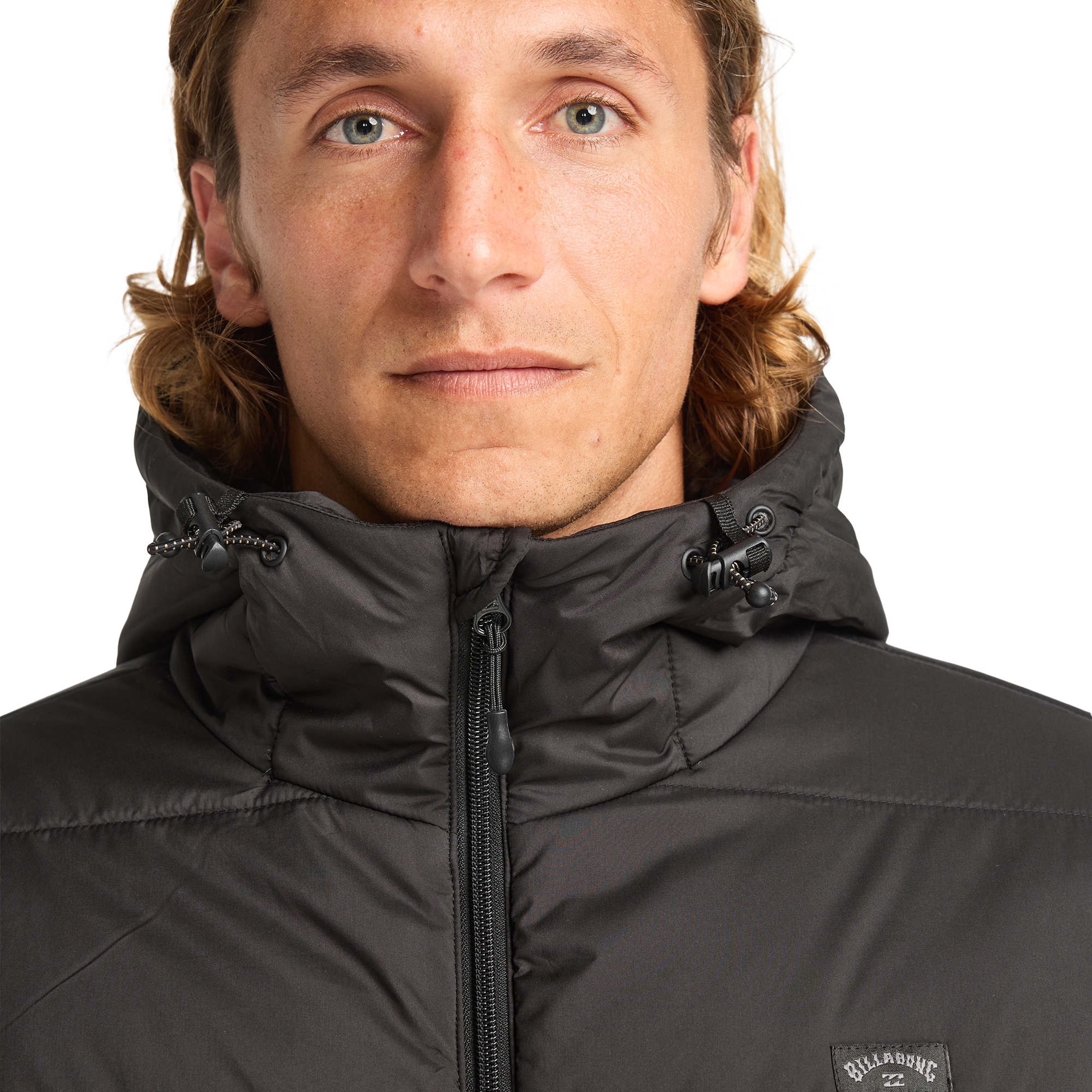 Chaqueta de hombre Journey Hooded Billabong - Negro Negro-5