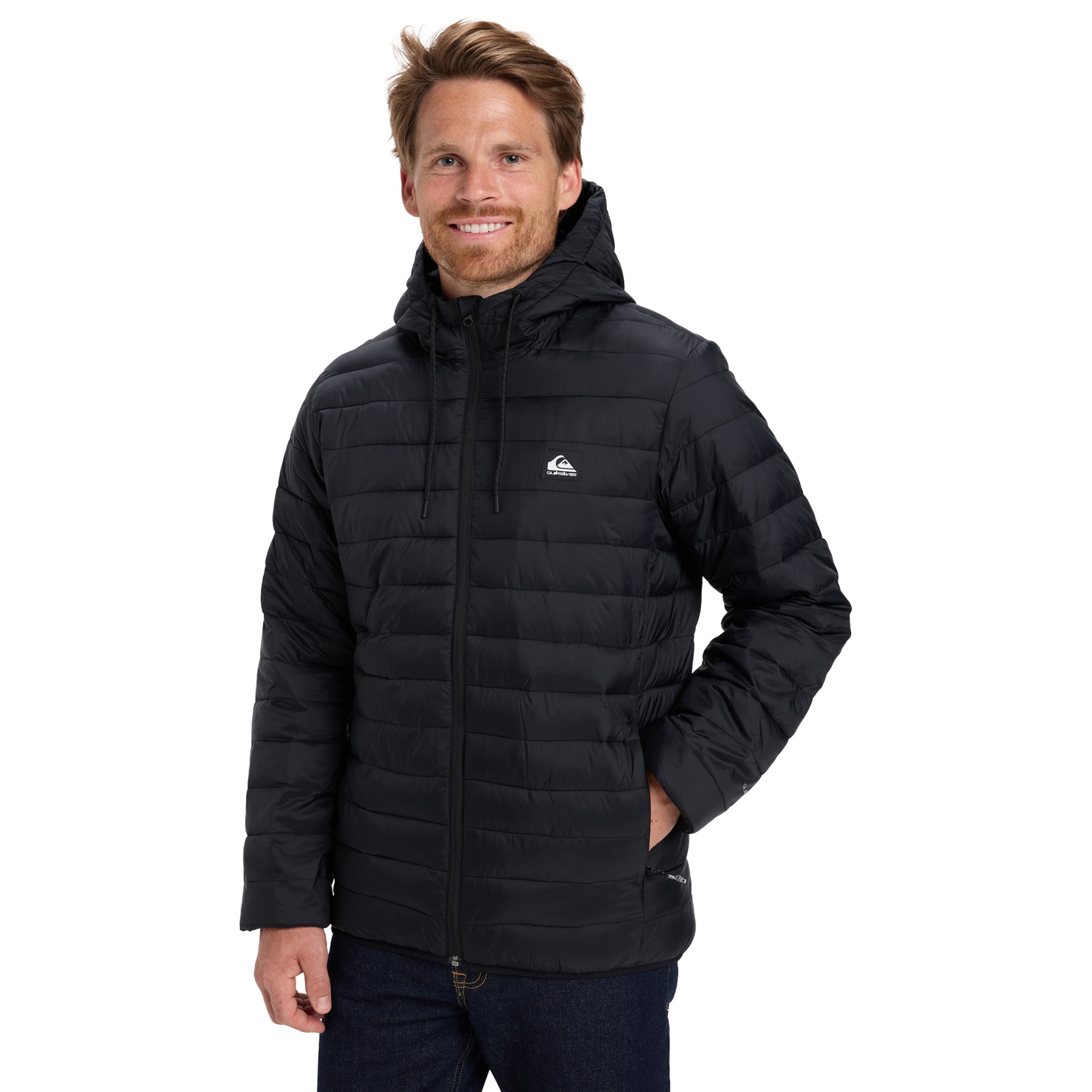 Imagen 3 de Chaqueta de hombre Scaly Hood Quiksilver - Negro Negro