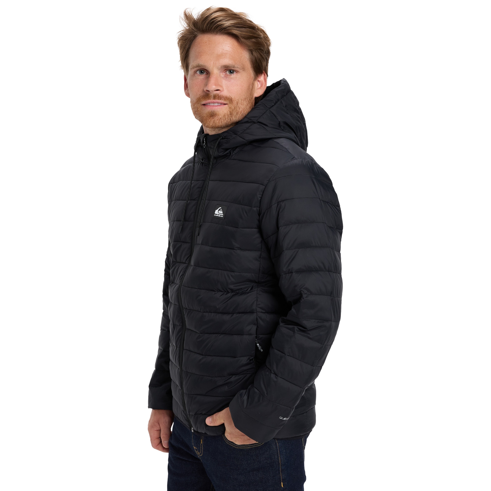 Imagen 4 de Chaqueta de hombre Scaly Hood Quiksilver - Negro Negro