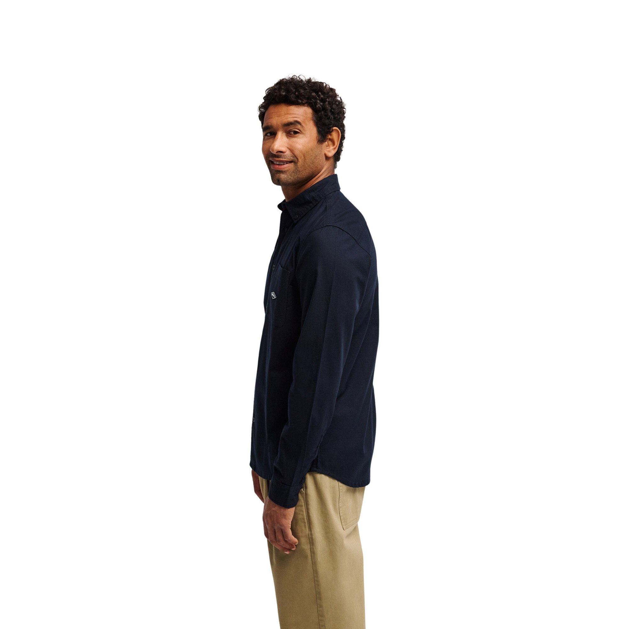 Camisa de hombre Diamond Quiksilver - Negro Negro-3